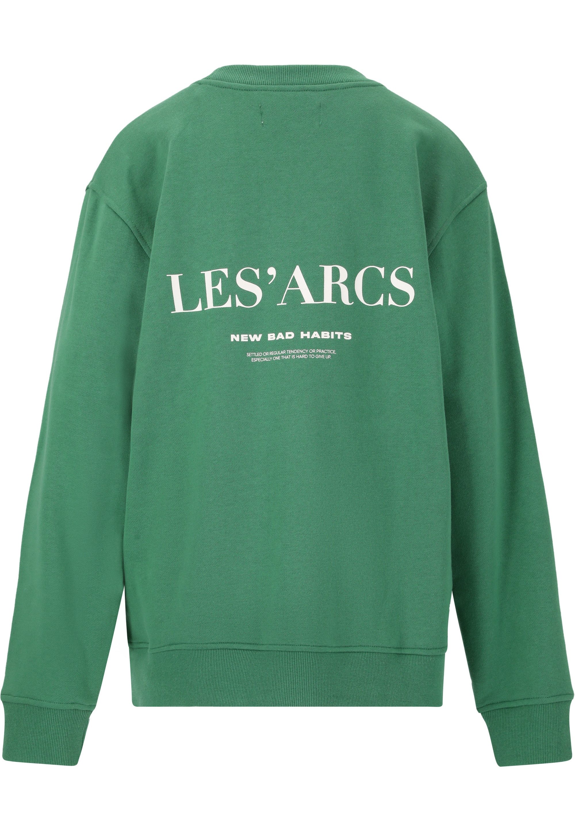 Les'Arcs Sweatshirt Deasach mit stylischem Print und bequemer Passform