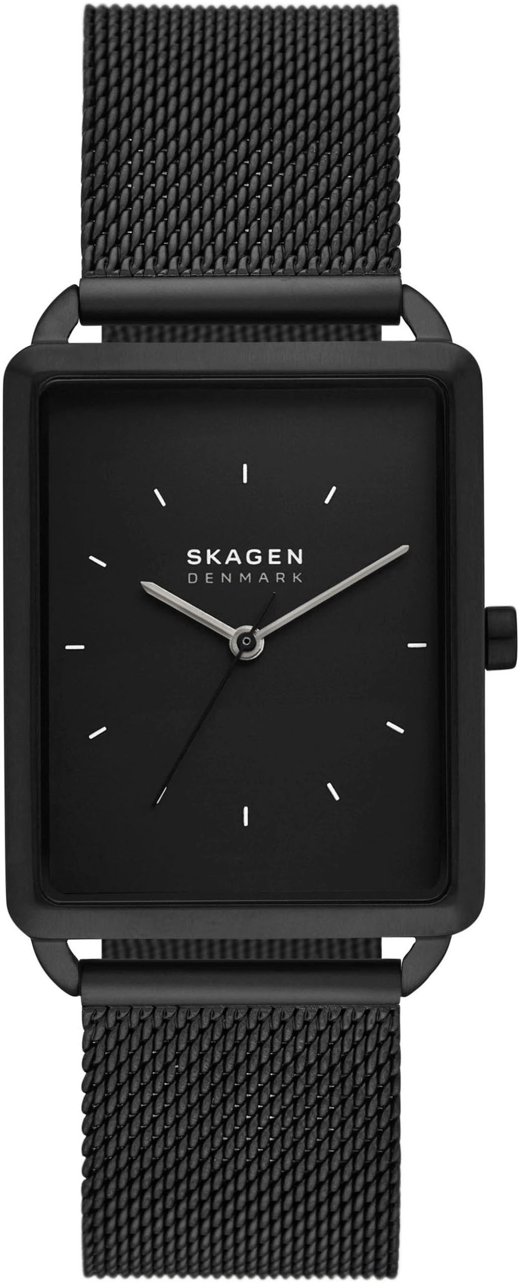 SKAGEN Quarzuhr HAGEN SKW6928, Armbanduhr, Herrenuhr, Damenuhr, Edelstahlarmband