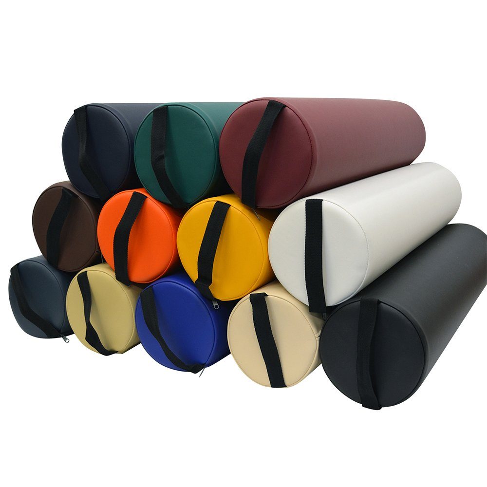 Duke-Handel Massagerolle Lagerungsrolle, Vollrolle (1-tlg), weiches PU-Leder