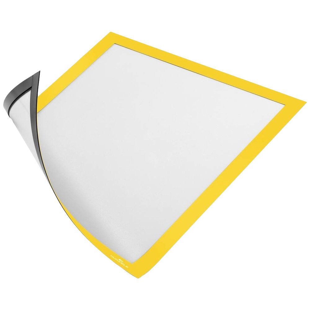 DURABLE Magnettafel Durable 486904 DURAFRAME® Magnetic Info-Rahmen, magnetisch DIN A4 Gelb