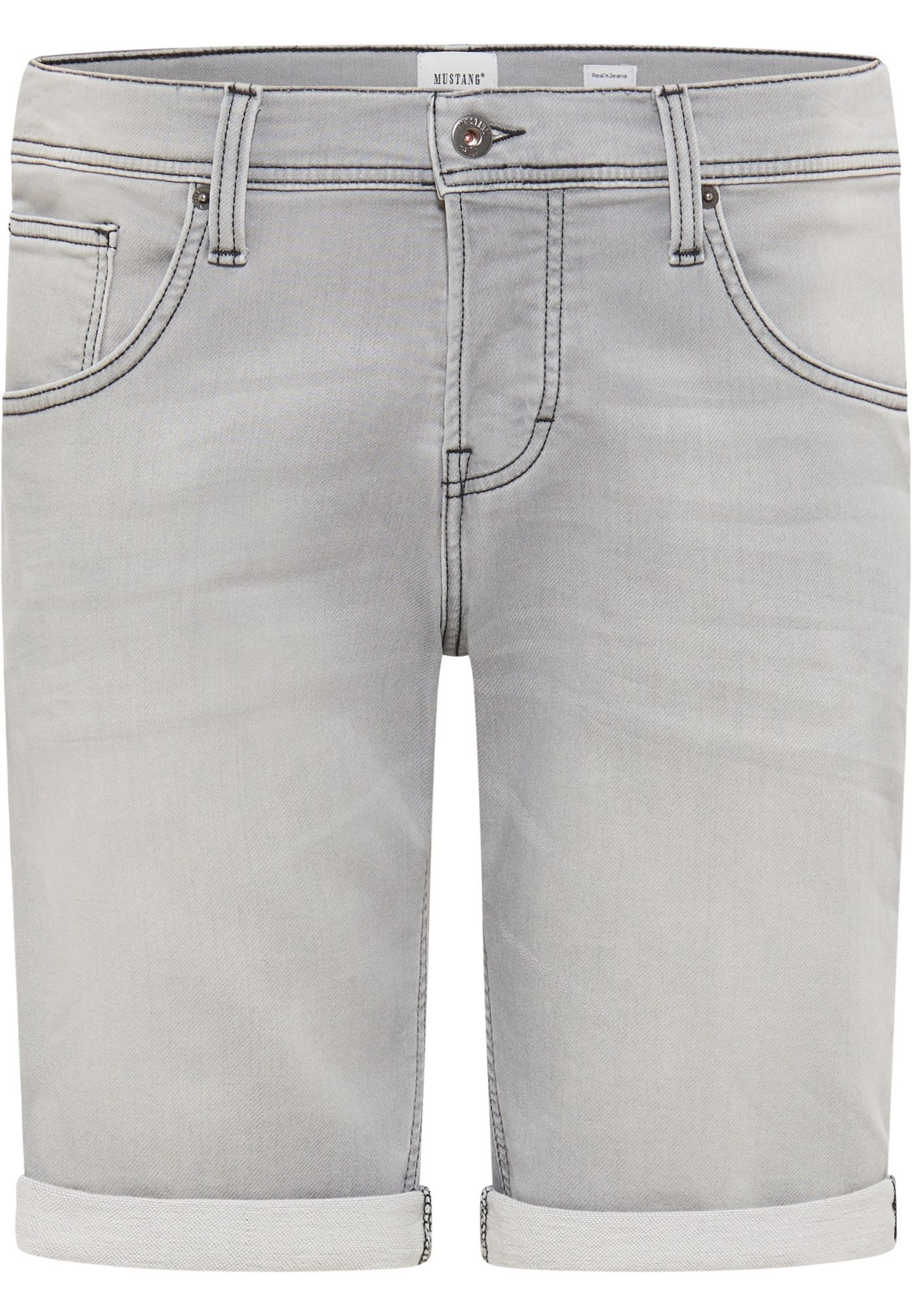 MUSTANG 5-Pocket-Jeans Style Chicago Shorts (1012671) Kontrastnähte