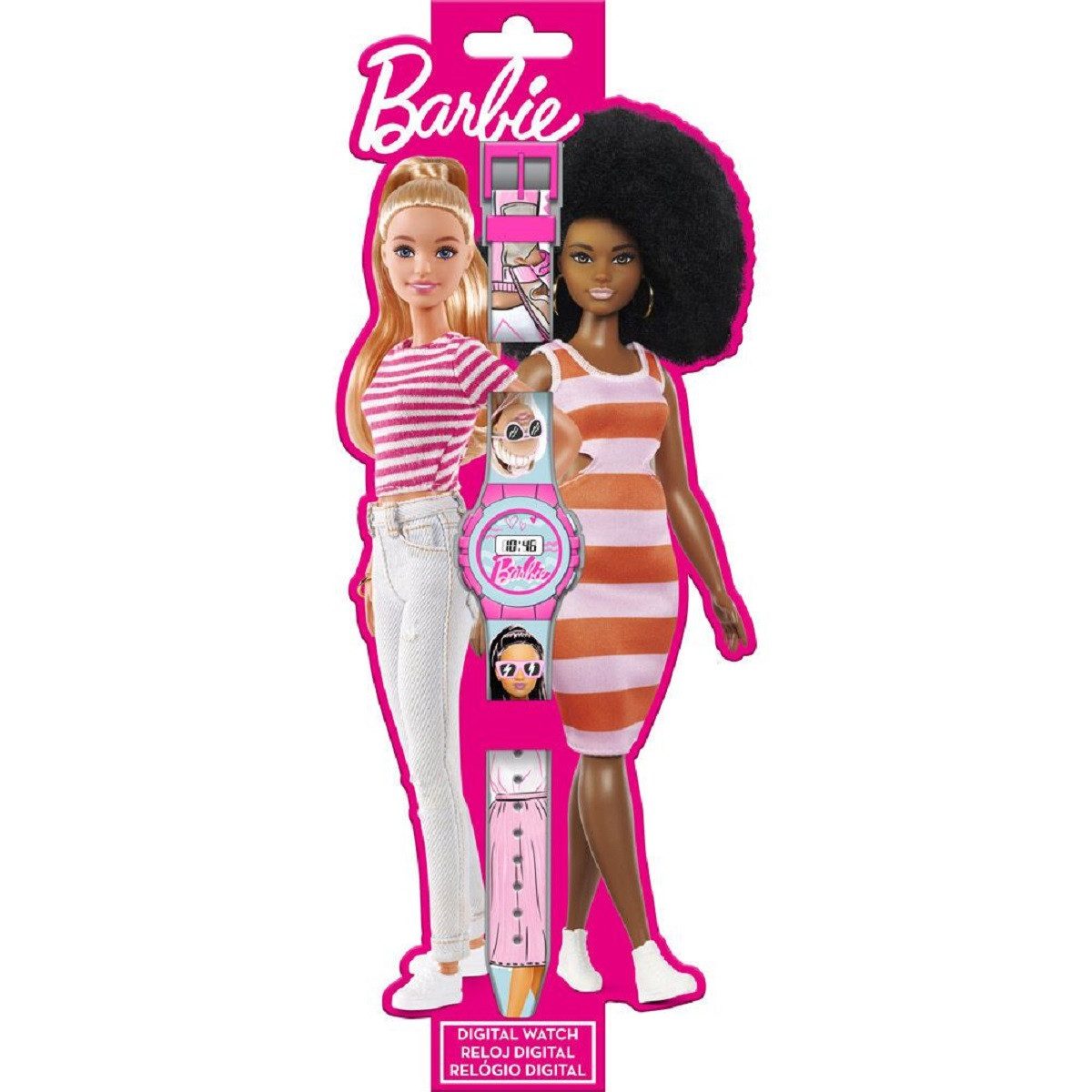 Barbie Digitaluhr Digitaluhr Perfekte Uhr für kleine Barbie-Liebhaber