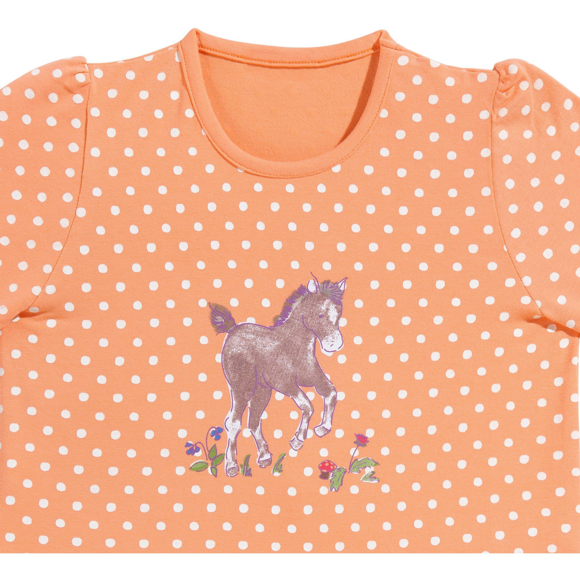 Erwin Müller Nachthemd Kinder-Nachthemd Single-Jersey Punkte