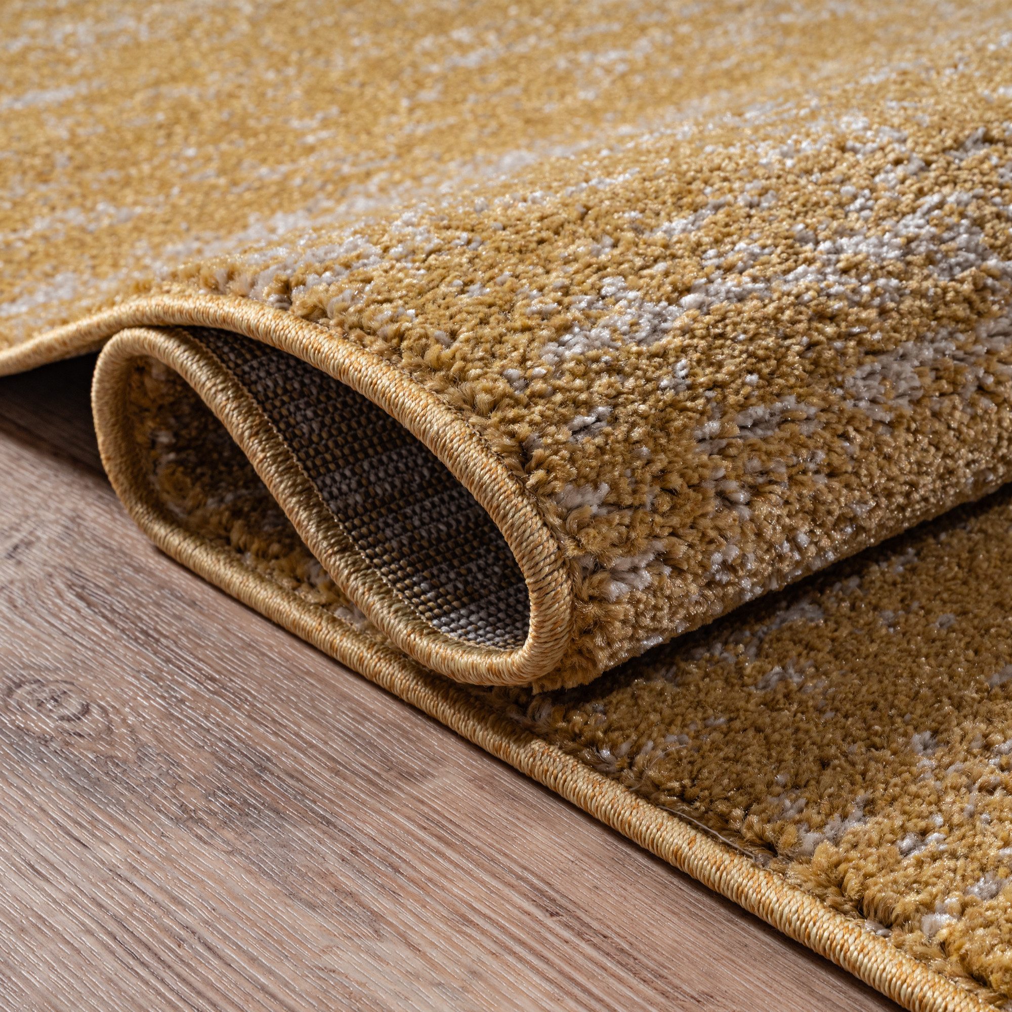 Sanat Teppich Oslo, rund, Höhe: 10 mm, Kurzflor, Wohnzimmer, Schlafzimmer, fussbodenheizungsgeeignet