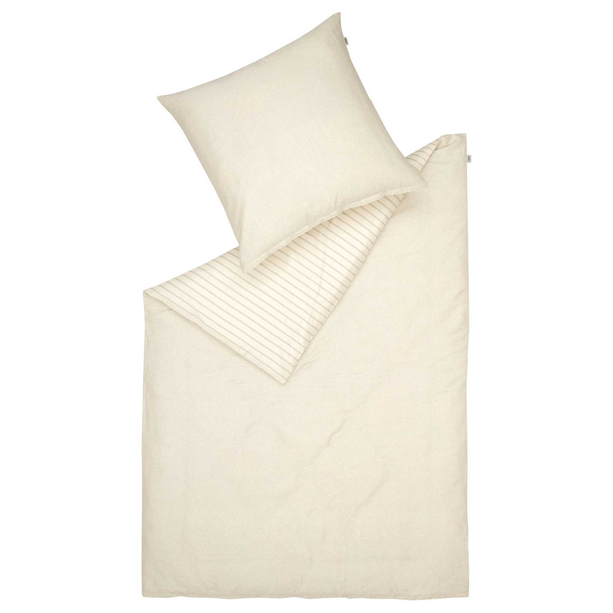 SCHÖNER WOHNEN-Kollektion Bettwäsche HERITAGE Wendebettwäsche, Baumwolle, 1 teilig, 135 x 200 cm in Grau