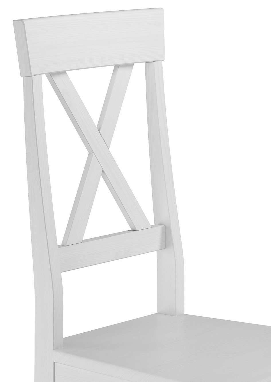 Stühle Küchenstuhl Massivholzstuhl Esszimmerstuhl ERST-HOLZ Esszimmerstuhl Kiefer 2 Doppelpack
