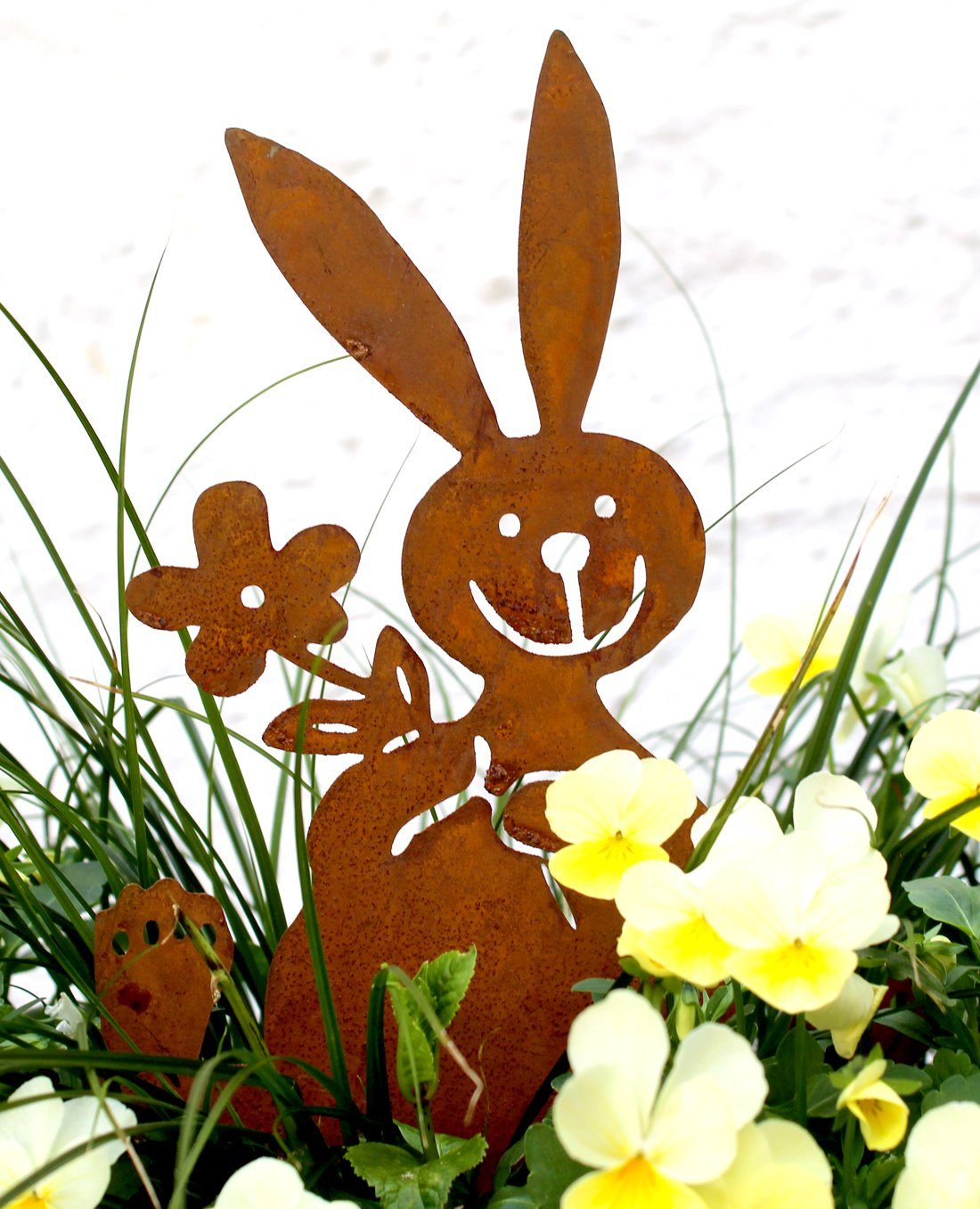 LB H&F Lilienburg Gartenfigur Gartendeko Rost günstig online kaufen