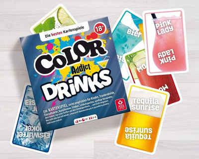 ASS Spiel, Kartenspiel Color Addict Drinks