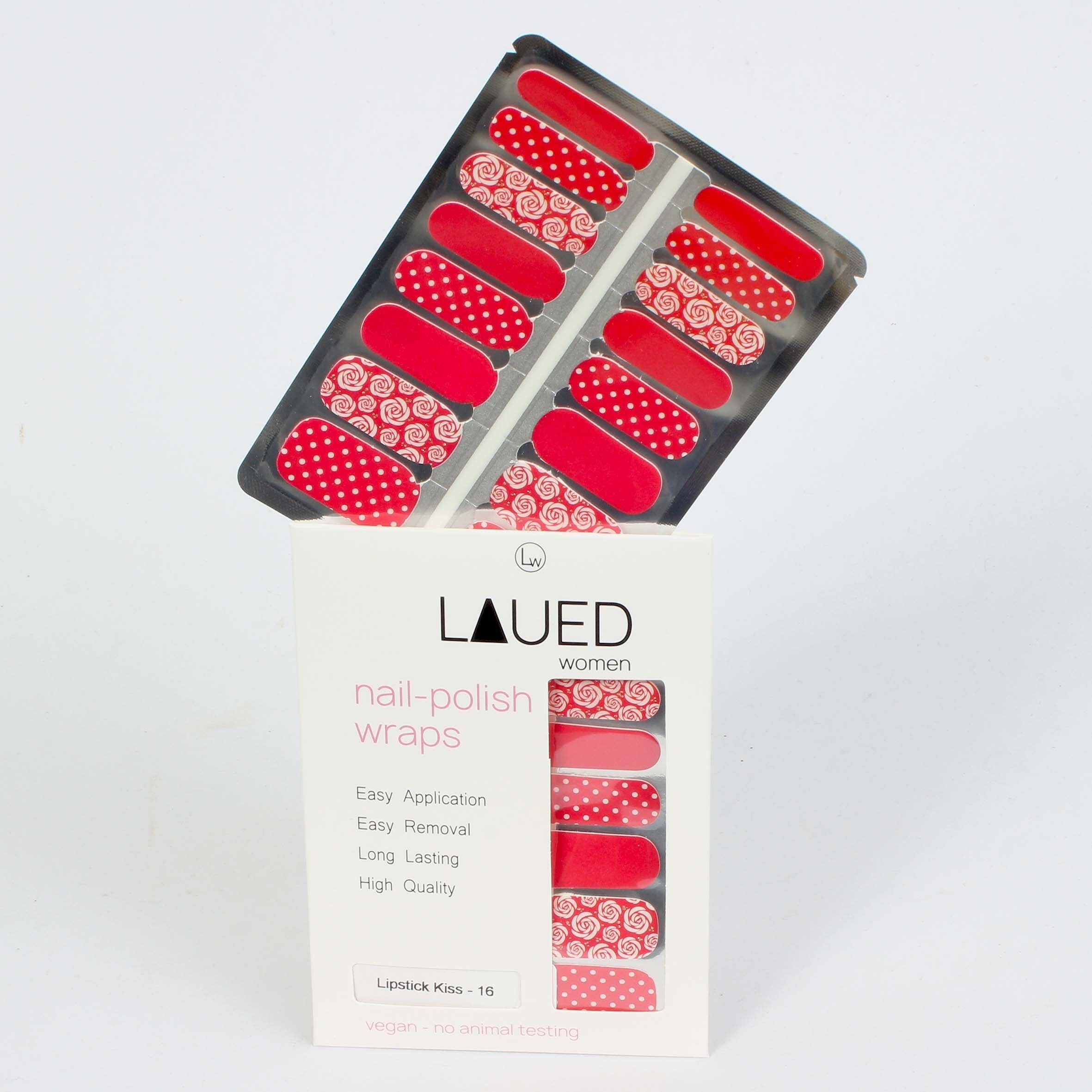 (FSC) solid Material Nagellack Lipstick aus / zertifizierter Kiss (SGS LAUED red, Produktion SEDEX) und