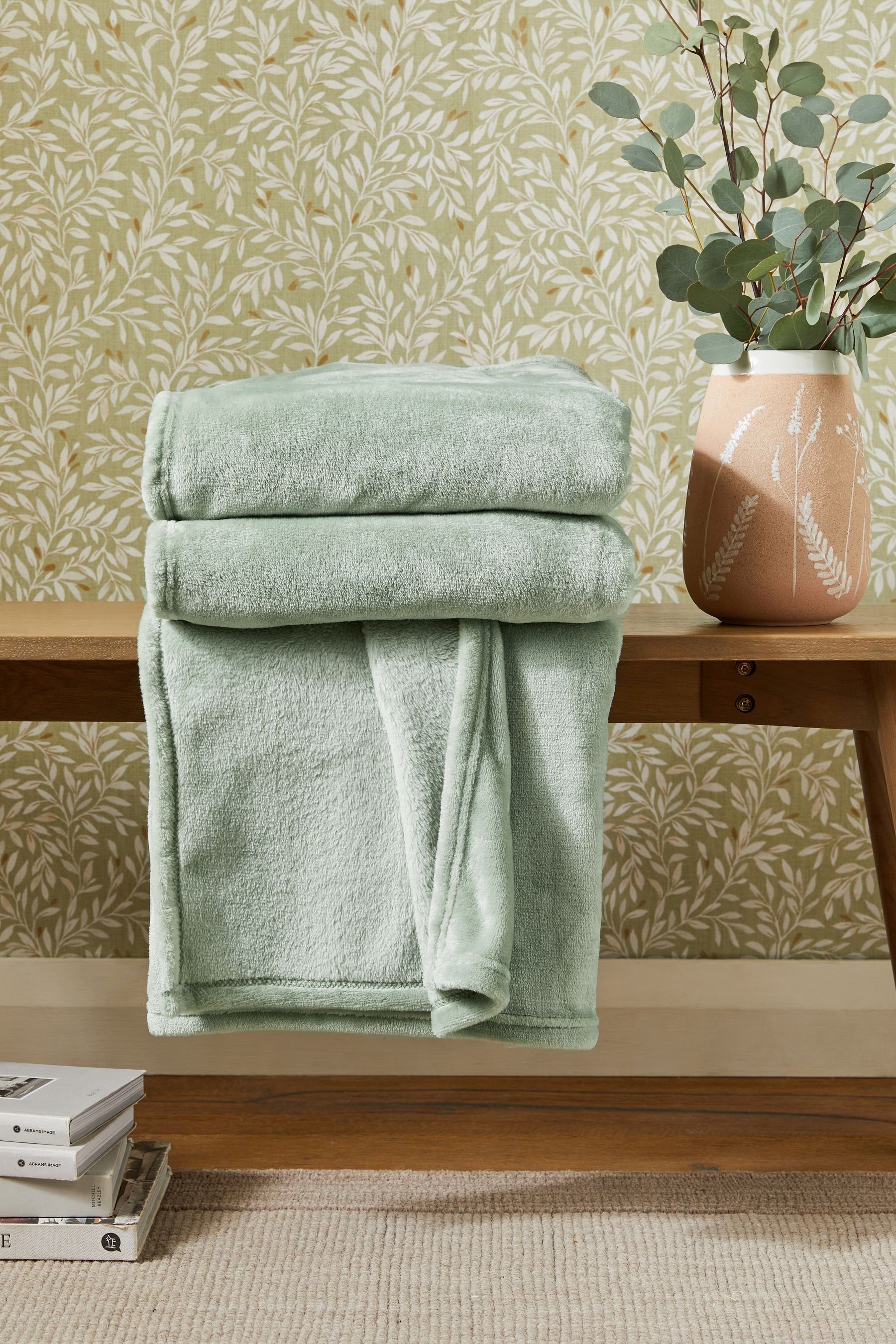 Wohndecke Kuscheldecke aus Fleece