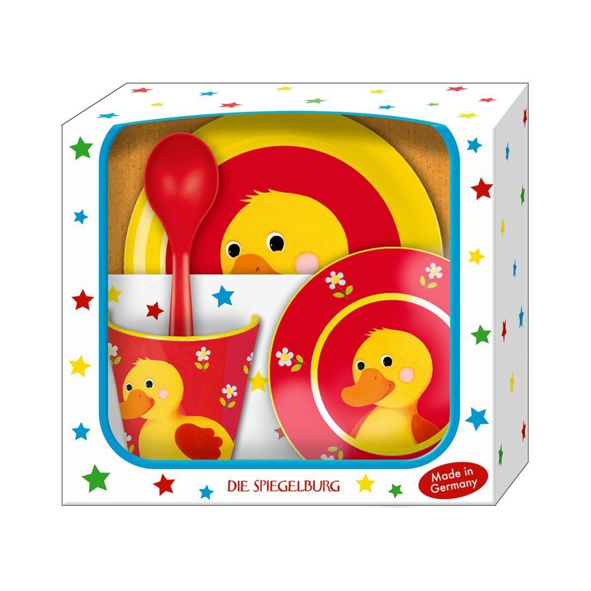 COPPENRATH DIE SPIEGELBURG Kindergeschirr-Set Coppenrath 18662 - Die Spiegelburg - Freche Rasselbande - Geschenkset