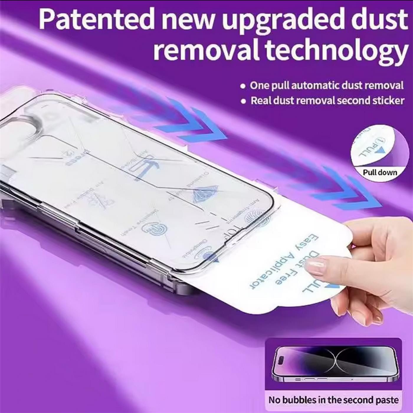 CoolGadget Displayschutzfolie Sichtschutz Panzerfolie für Samsung Galaxy S24 Ultra, mit Aufbringhilfe, 2x Privacy Glas Folie Anti-Spy Schutzfolie inkl. Montage  – Bild 2 von 5