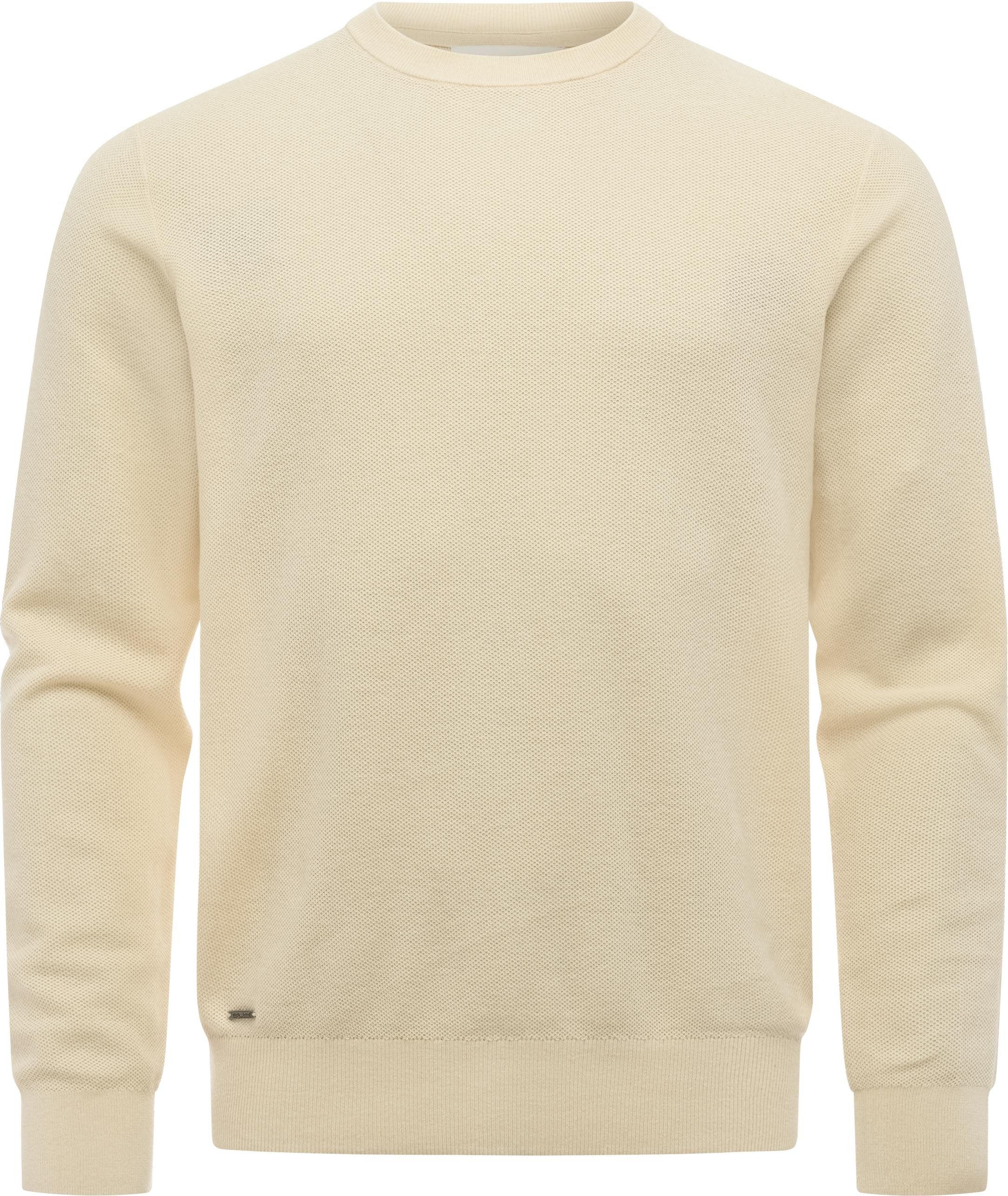 Ragwear Rundhalspullover Orien (1-tlg) Strickpullover mit Rundhals-Ausschnitt