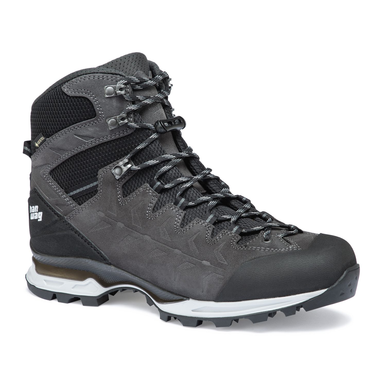 Hanwag Makra Trek GTX 064601-asphalt/Light Grey Wanderschuh