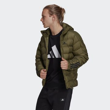 adidas Sportswear Funktionsjacke ITAVIC 3-STREIFEN MIDWEIGHT HOODED JACKE