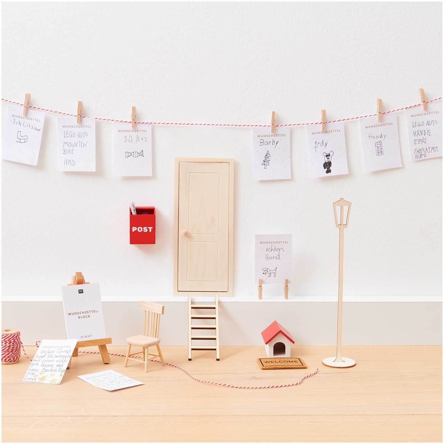 Rico Design Wichtel Miniatur Hundehütte