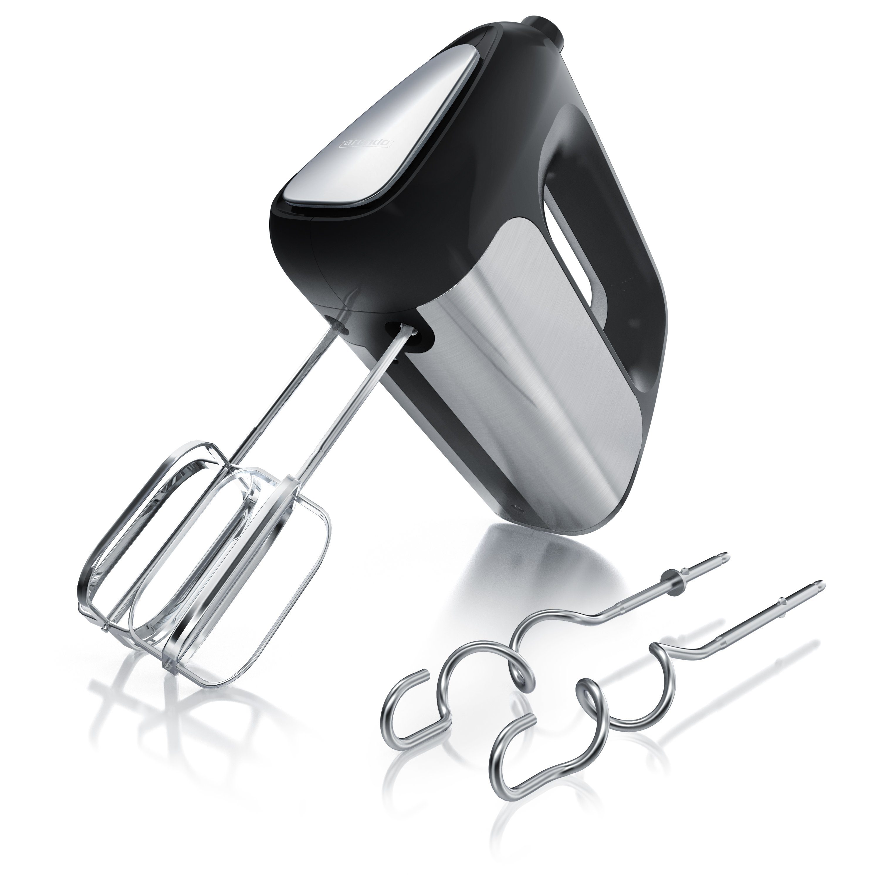 Arendo Handmixer, 500 W, 2 Knethaken, 2 Handrührer Quirle inkl. Handrührgerät und Elektrischer