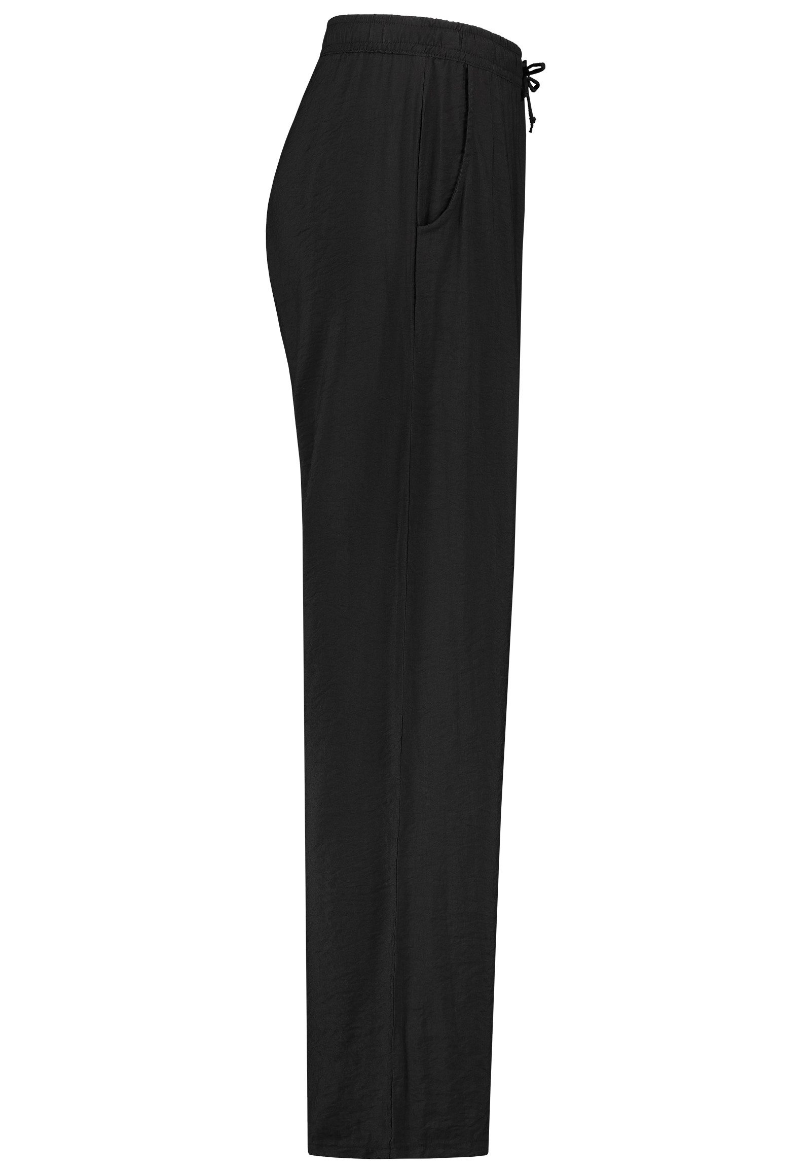 SUBLEVEL Chinos Damen Luftige Sommerhose Freizeit Weit geschnitten Stoffhose Musselin