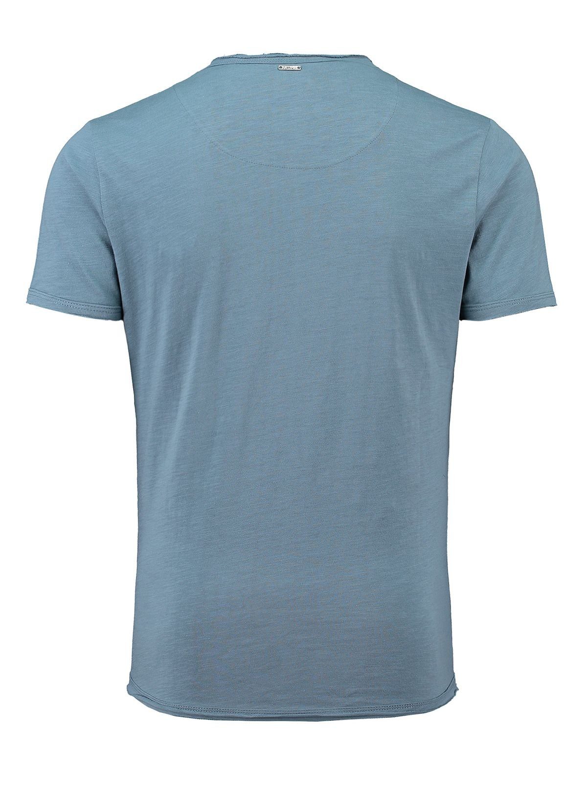 Key Largo T-Shirt Bread vintage Look uni Basic T00621 Rundhalsauschnitt uni günstig online kaufen