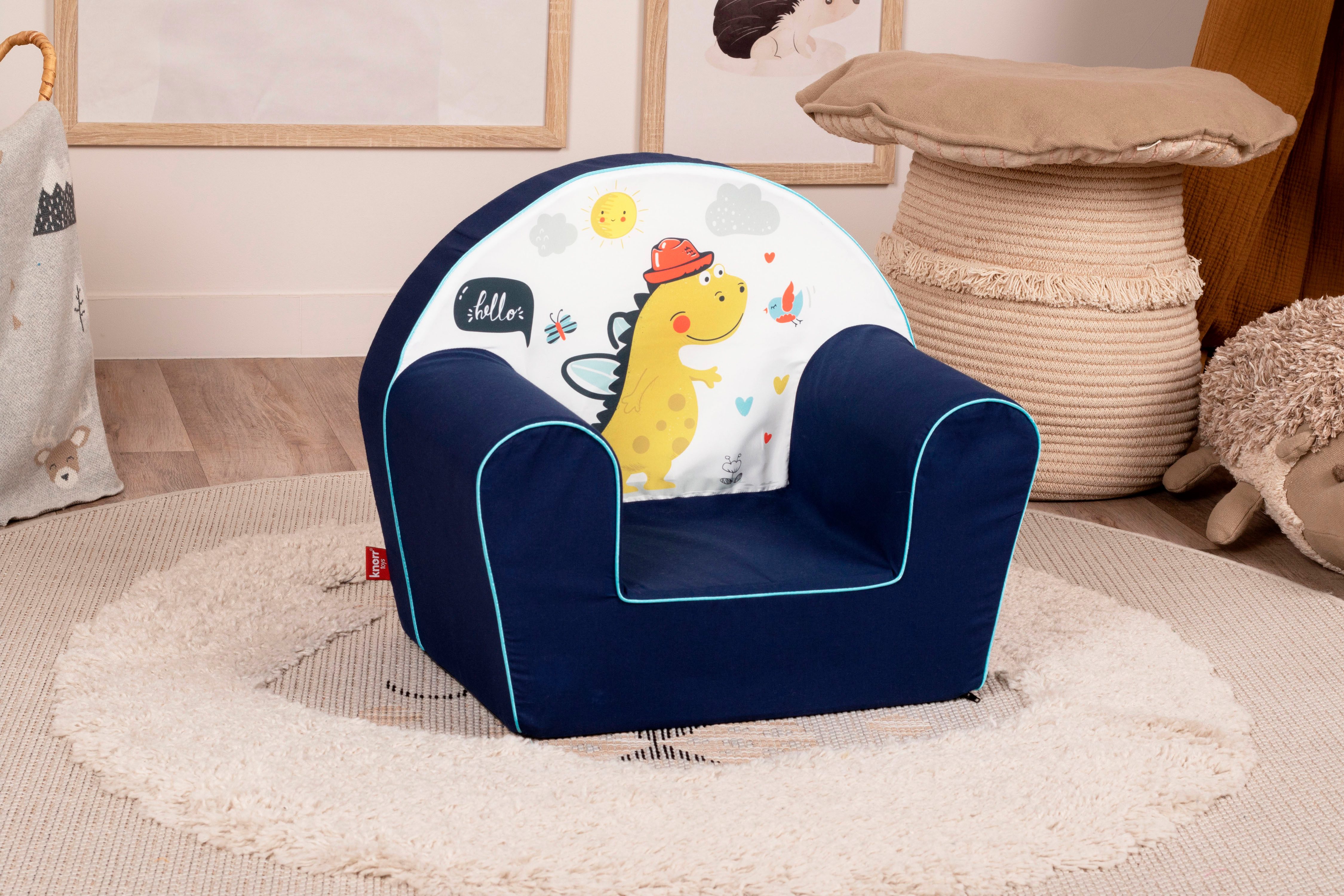 Knorrtoys® Sessel Lovely dino, für Kinder, Made in Europe günstig online kaufen