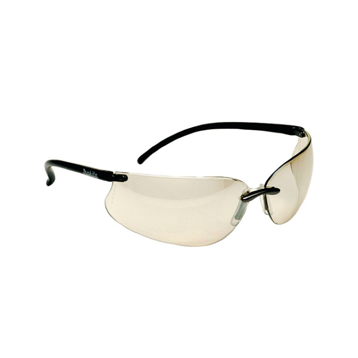 Makita Arbeitsschutzbrille P-66329, (Set, Enthält Brille, Etui, Reinigungstuch, Schulterband und Ohrstöpsel), Set,Schutzbrille,Sonnenbrille,Arbeitsschutz,Etui