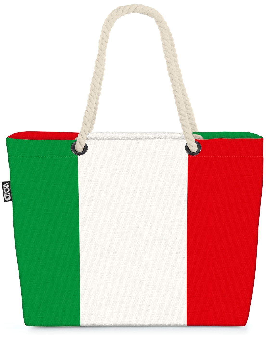 VOID Strandtasche Rom Azzurra Italien Flagge (1-tlg), EM WM Fahne