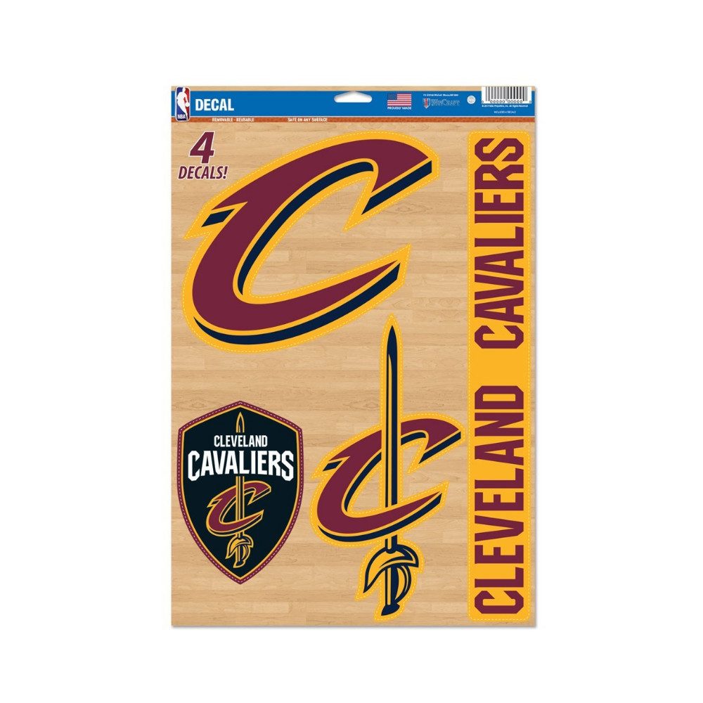 Cleveland Cavaliers Aufkleber Cleveland Cavaliers Multi-Use Aufkleber