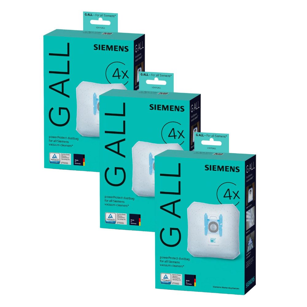 SIEMENS Staubsaugerbeutel Staubsaugerbeutel VZ41FGALL BBZ41FGALL, passend für Siemens, Bosch