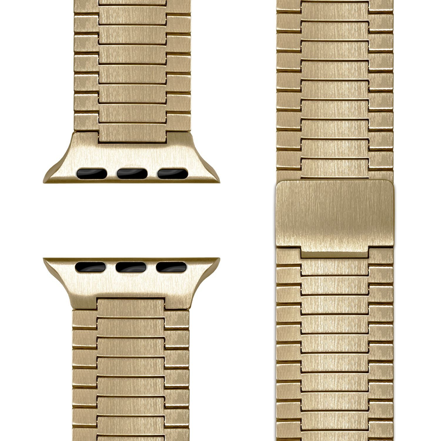 Nalia Smartwatch-Armband Apple Watch 49mm/46/45/44/42(Serie 1-3), Edles Ede günstig online kaufen