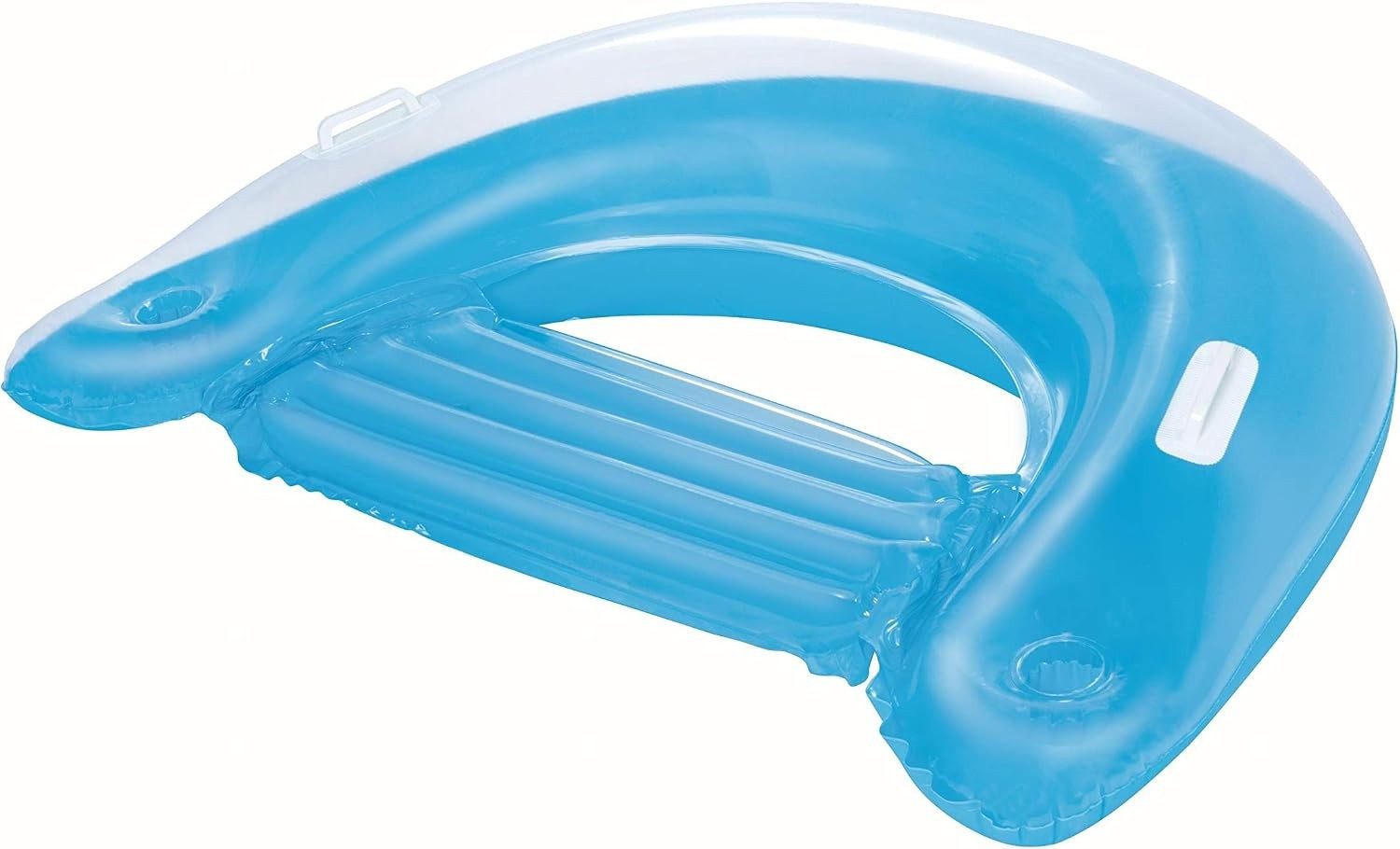 Bestway Planschbecken Poolsitz Schwimmsitz Luftmatratze Poolsessel Badeinsel 152x99 cm, Schwimmliege Wasserliege Kinderpool Kinderbecken Baby Pool