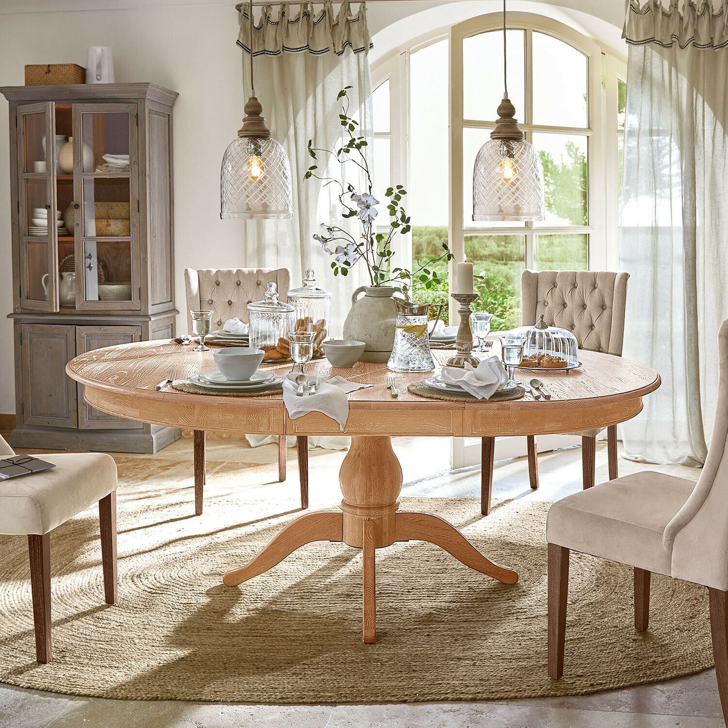 Mirabeau Esstisch Tisch Beaumont braun