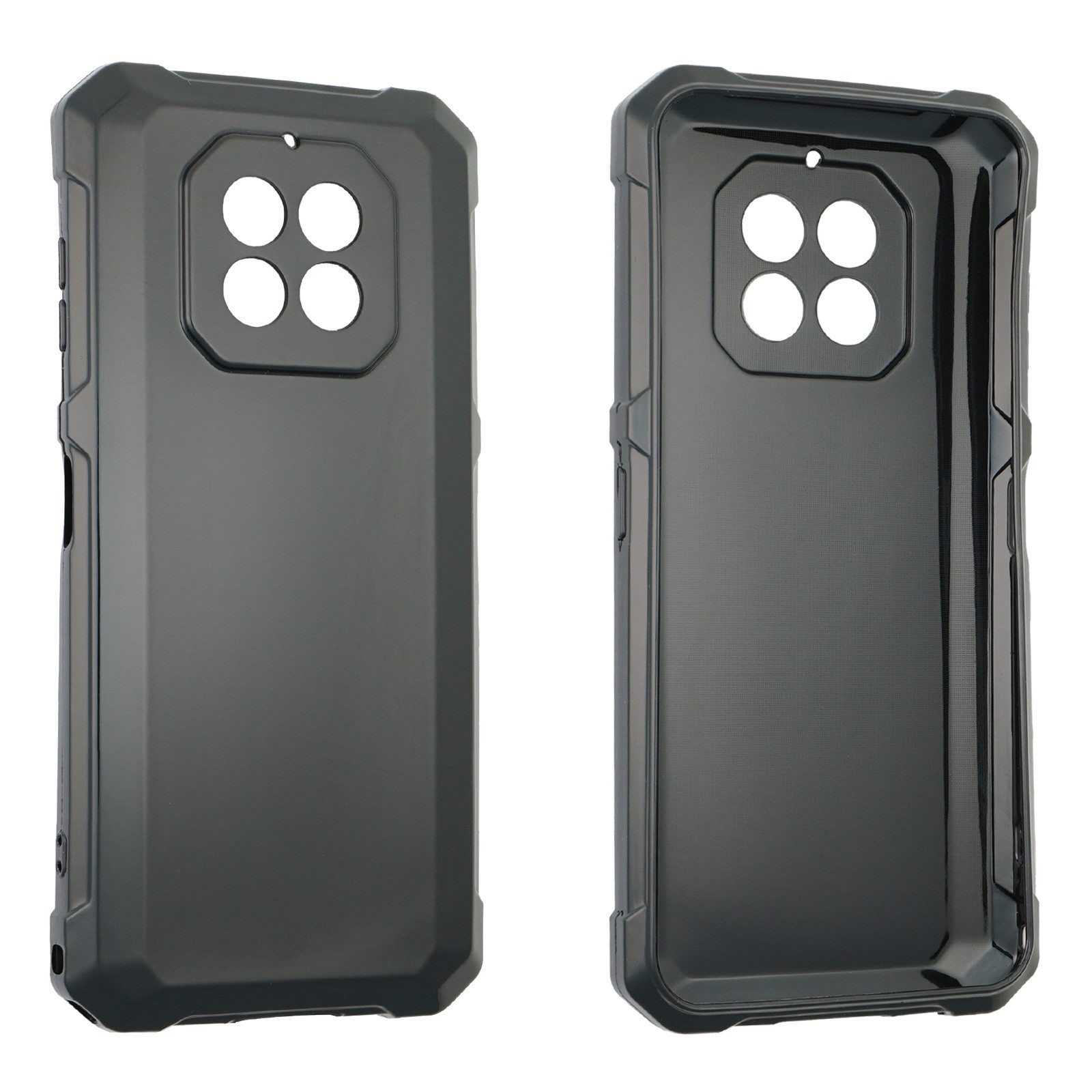 caseroxx Handyhülle TPU-Hülle für Cubot KingKong ES 3 Gerätabhängig 5,0 - 7,0 Zoll, dünn und flexibel