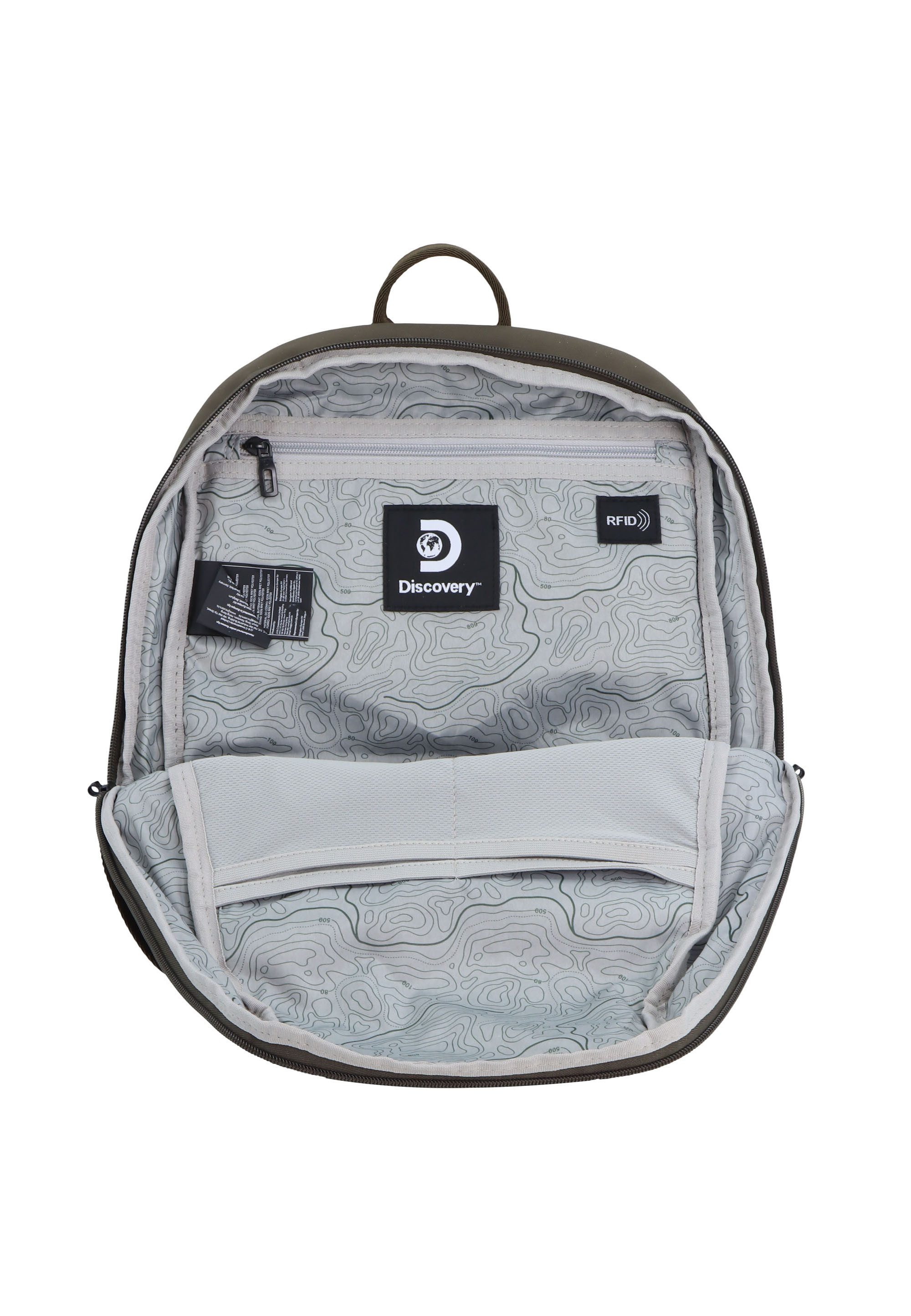 Discovery Sportrucksack Downtown, aus rPet Polyester-Material