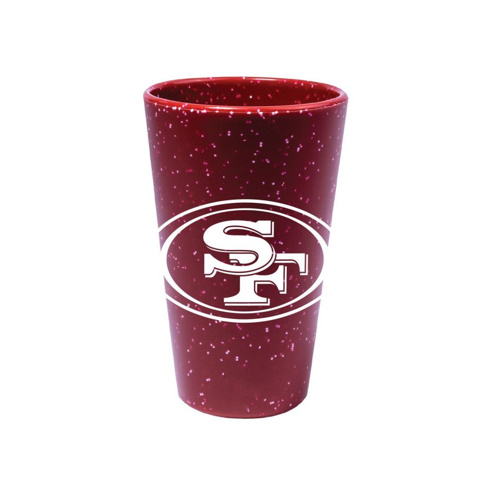 San Francisco 49ers Glas San Francisco 49ers Silicone Pint Glass