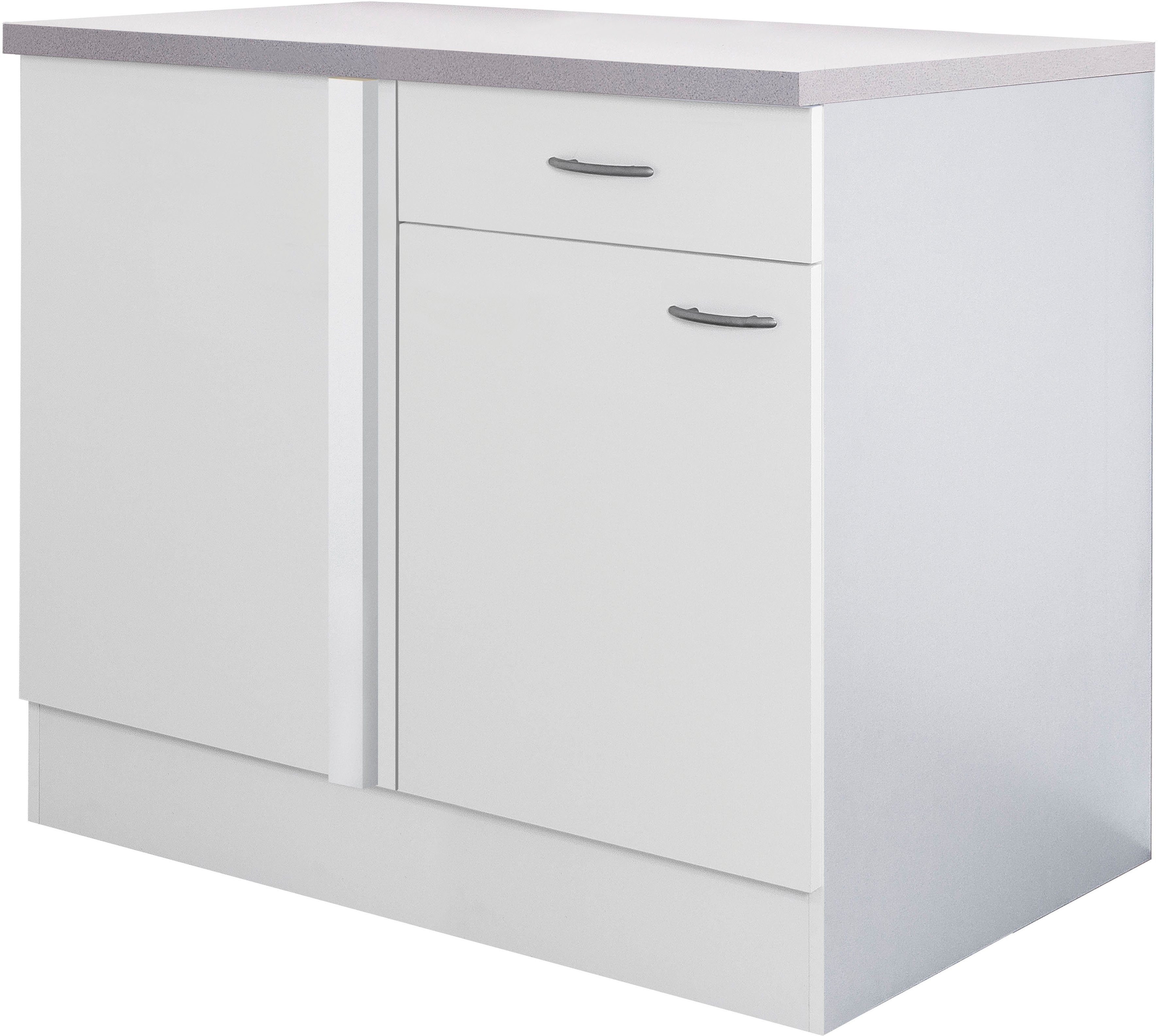 Flex-Well Eckunterschrank Wito (B x H x T) 110/60 x 86 x 60 cm