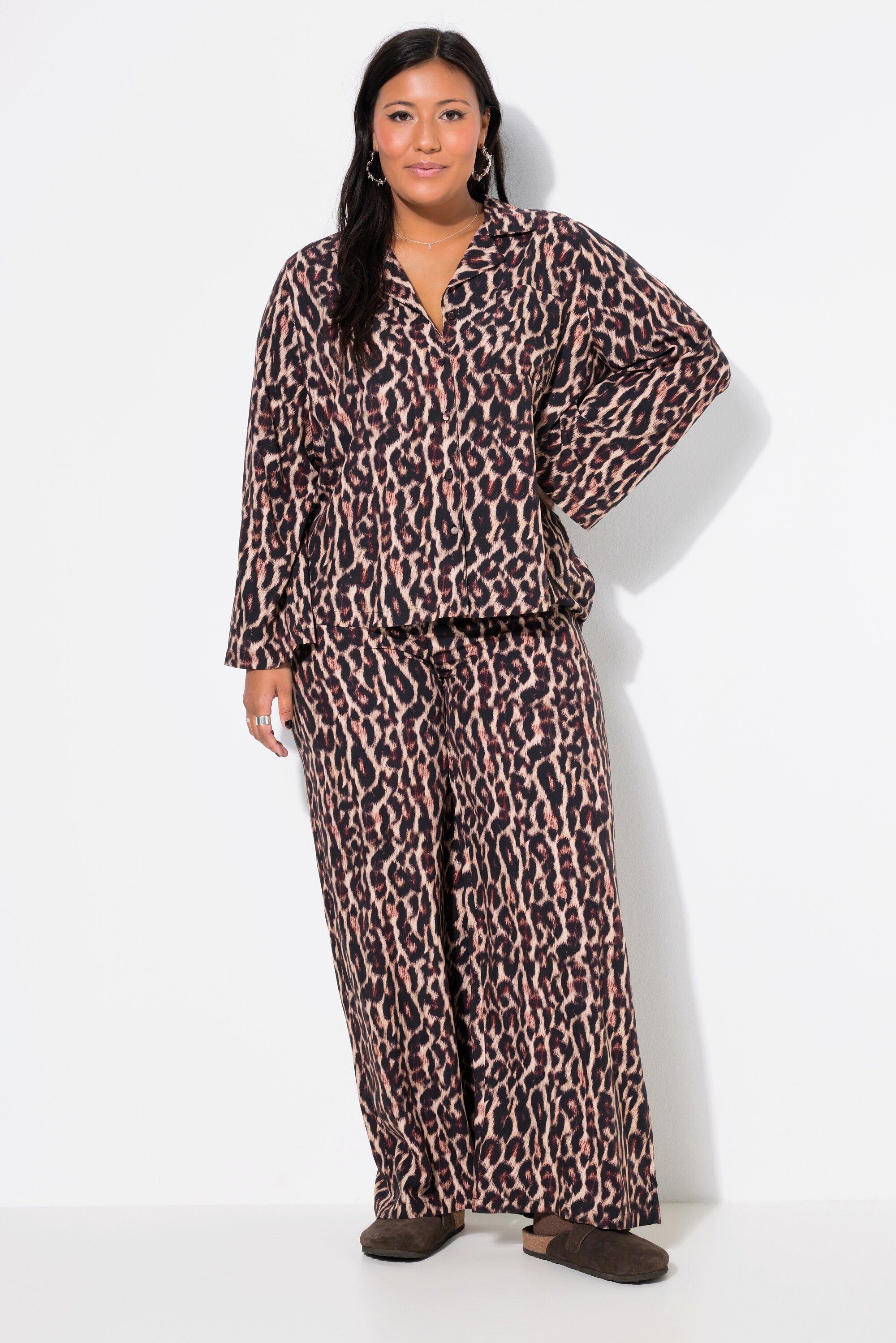 Studio Untold Pyjama Schlafanzug Zweiteiler Leo günstig online kaufen