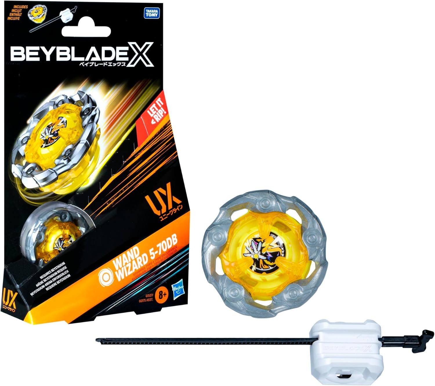 Hasbro Speed-Kreisel Hasbro G0175, G1537 - BEYBLADE X Starter Set - WAND WIZARD 5-70DB