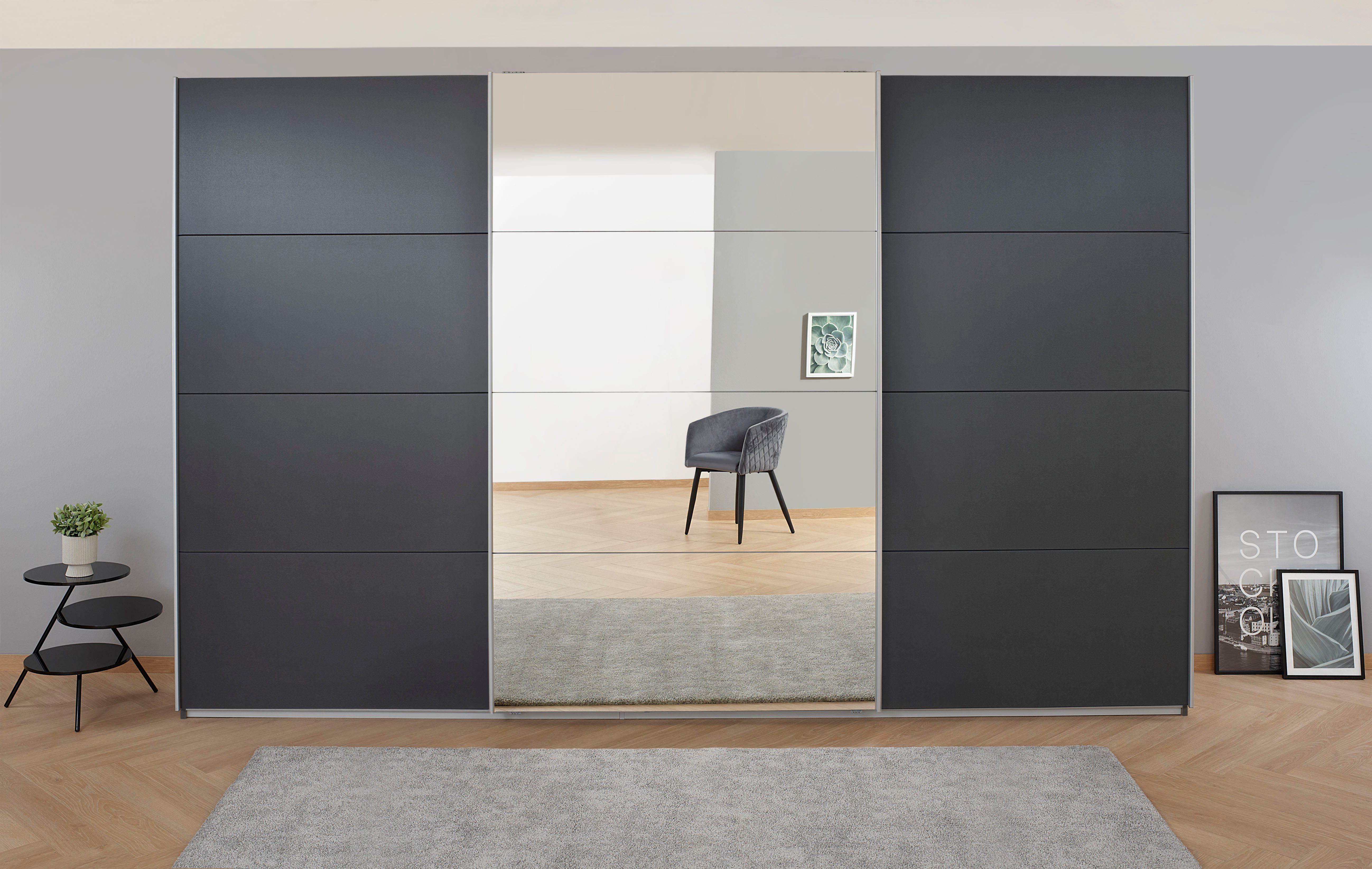 OTTO home Kleiderschrank Mehrzweckschrank Aktenschrank Möbel Mietswohnung Schlafzimmer KOLUNA (3 Ausstattungen BASIC/CLASSIC/PREMIUM (inkl. SOFT-CLOSE-FUNKTION) Breiten 203/271/315/360 cm Höhen 210/229 mit Spiegel MADE IN GERMANY