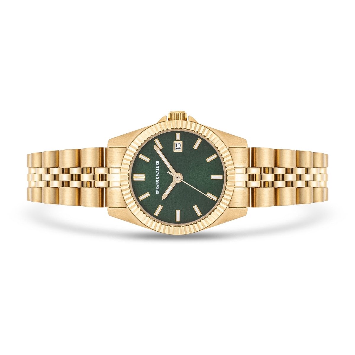 Spears & Walker Quarzuhr gelbgold