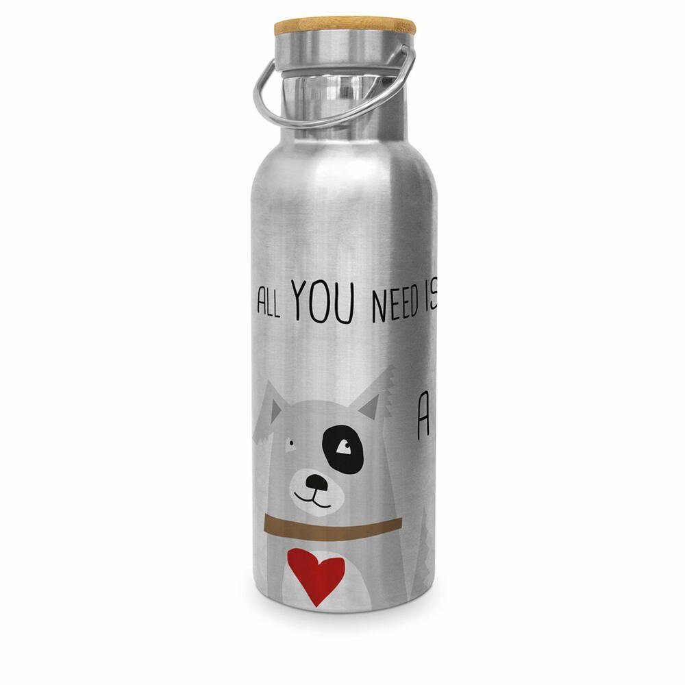 PPD Isolierflasche Love and Dog Steel Bottle 500 ml | Isolierflaschen