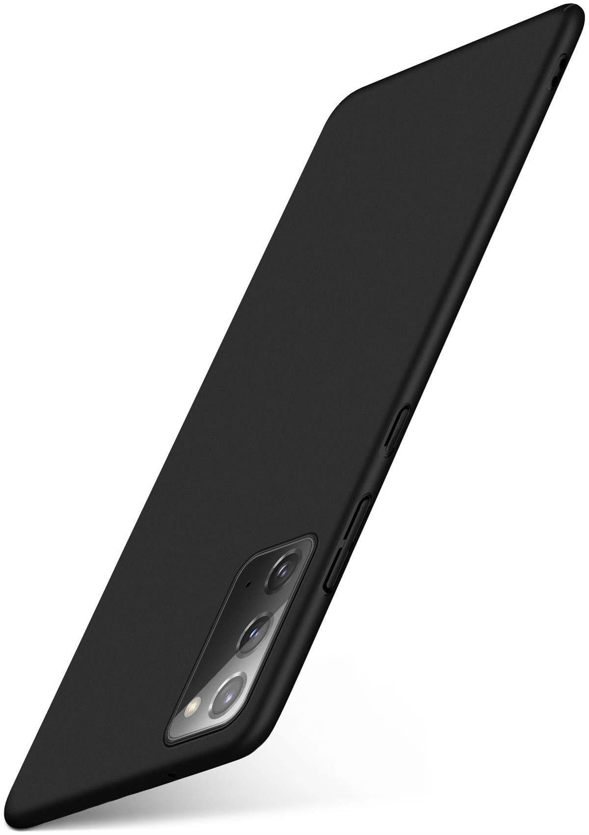 moex Handyhülle moex® Alpha Case für Samsung Galaxy Note 20, Hülle ultra dünn, Hardcase Back Cover, Schutzhülle Minimalistisch
