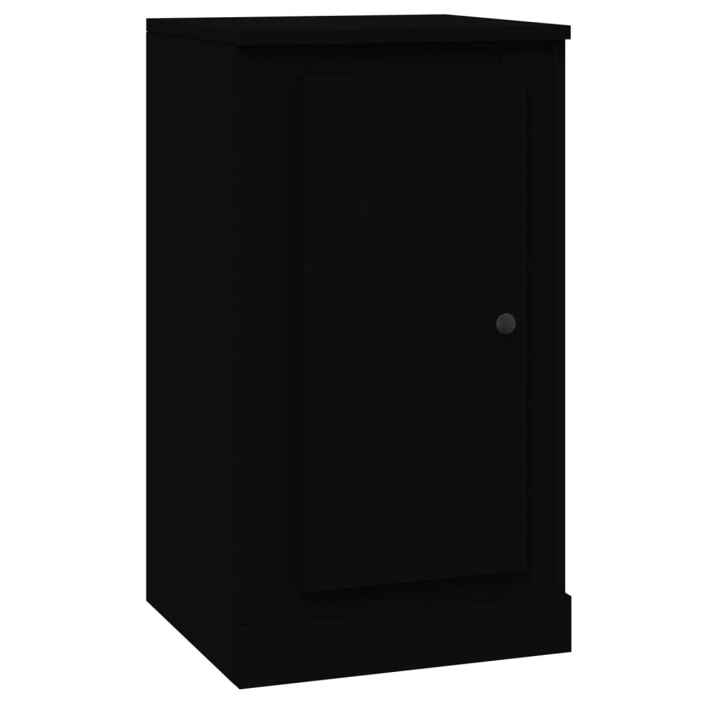 Sideboard Sideboard Schwarz 37,5x35,5x67,5 cm Holzwerkstoff