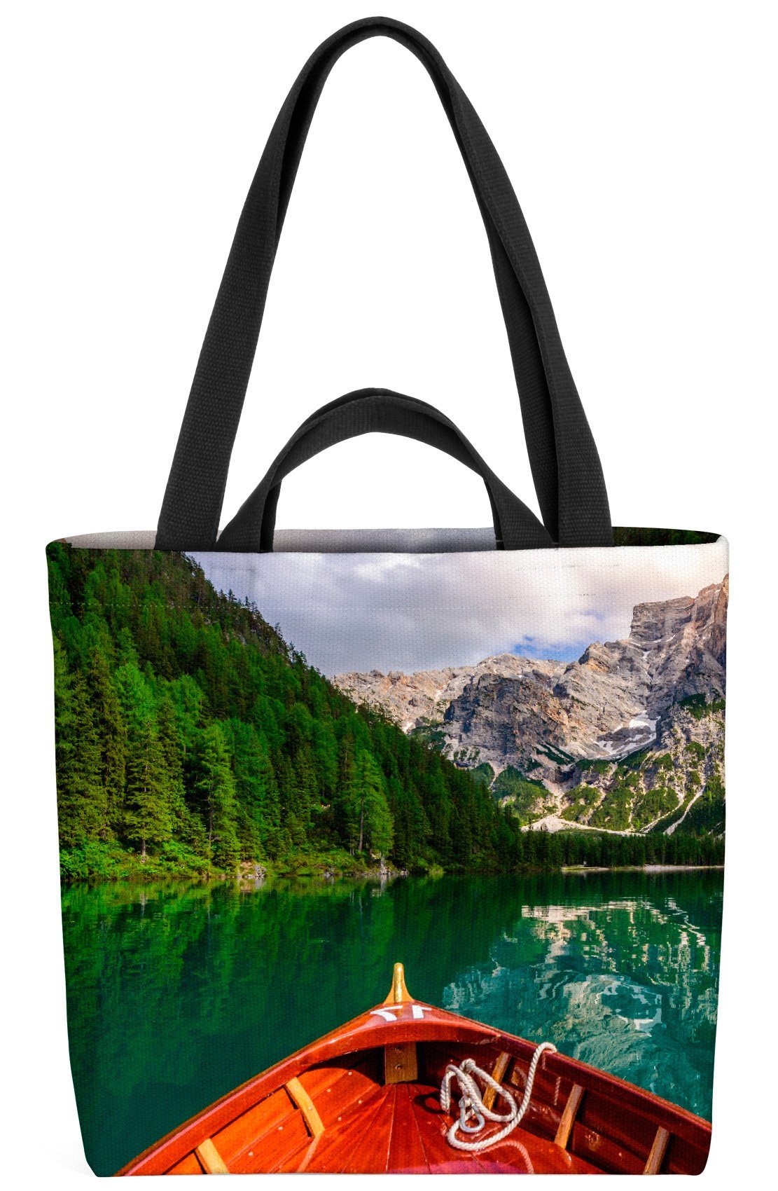 VOID Henkeltasche (1-tlg), Braies See Pragser Wildsee Braies See Pragser Wildsee Landschaft Ange