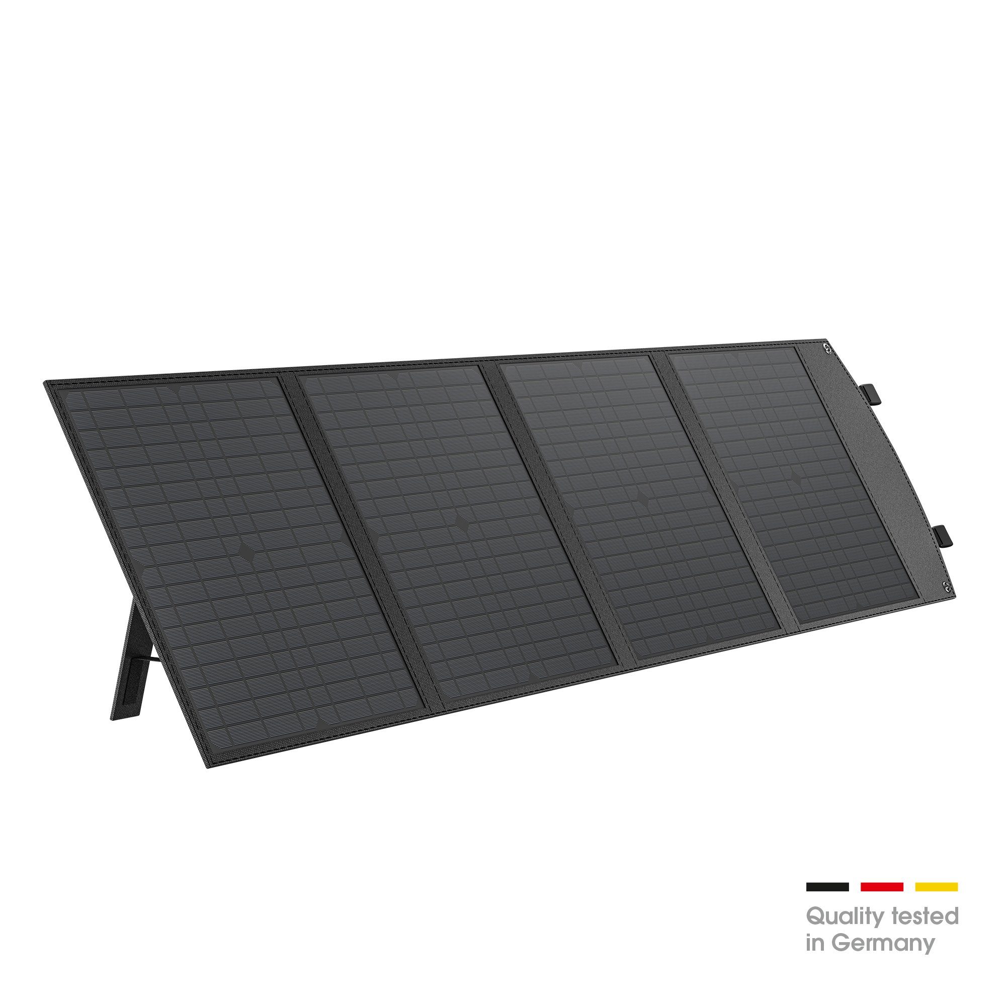 XLAYER Solarmodul Solarpanel 80W faltbar tragbar mobile Stromversorgung USB-C Notstrom, 80.0 W, (Set, 1-St) | Solarmodule