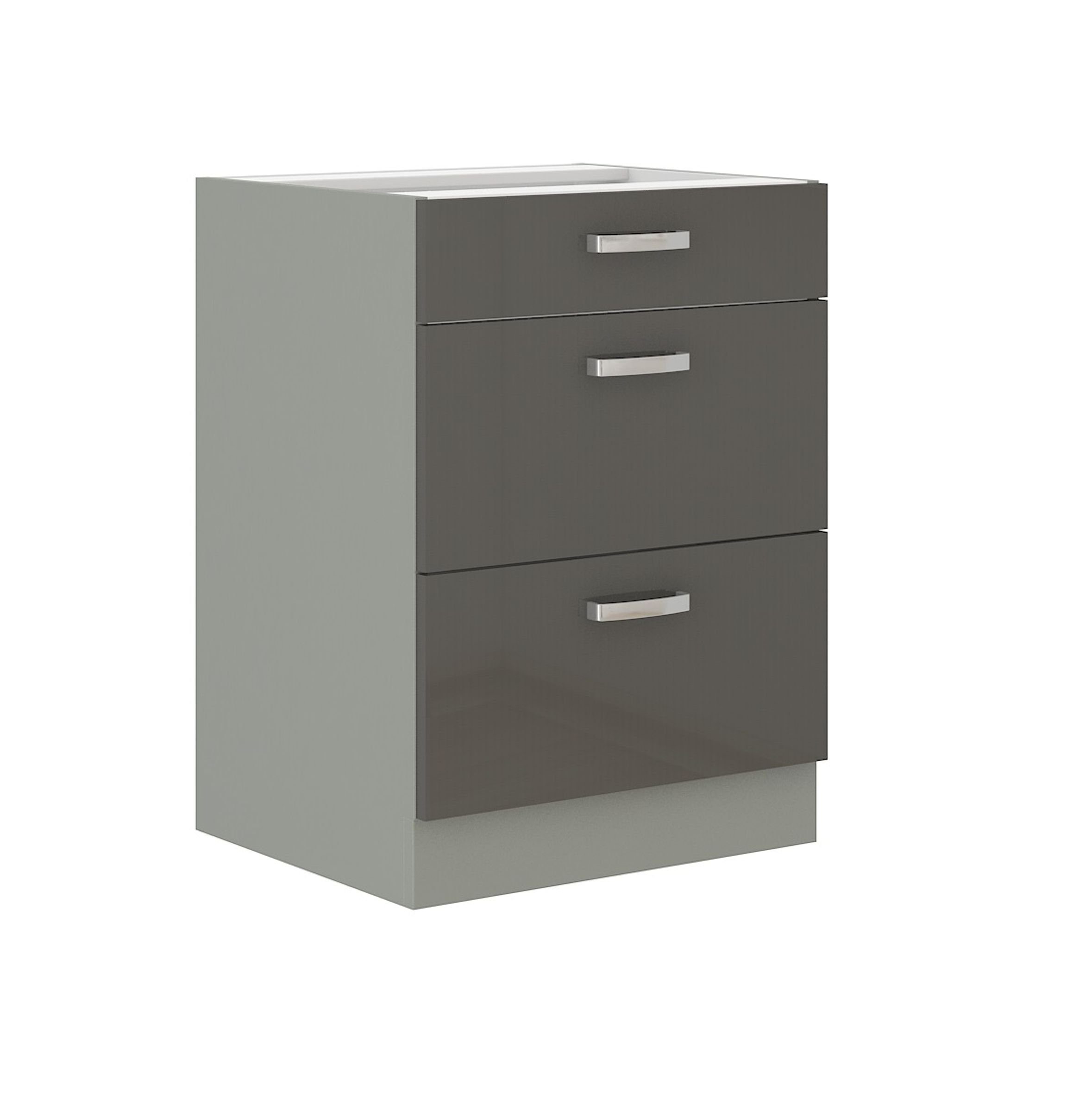Küchen-Preisbombe Auszugsunterschrank 60 cm Küche Bianca günstig online kaufen