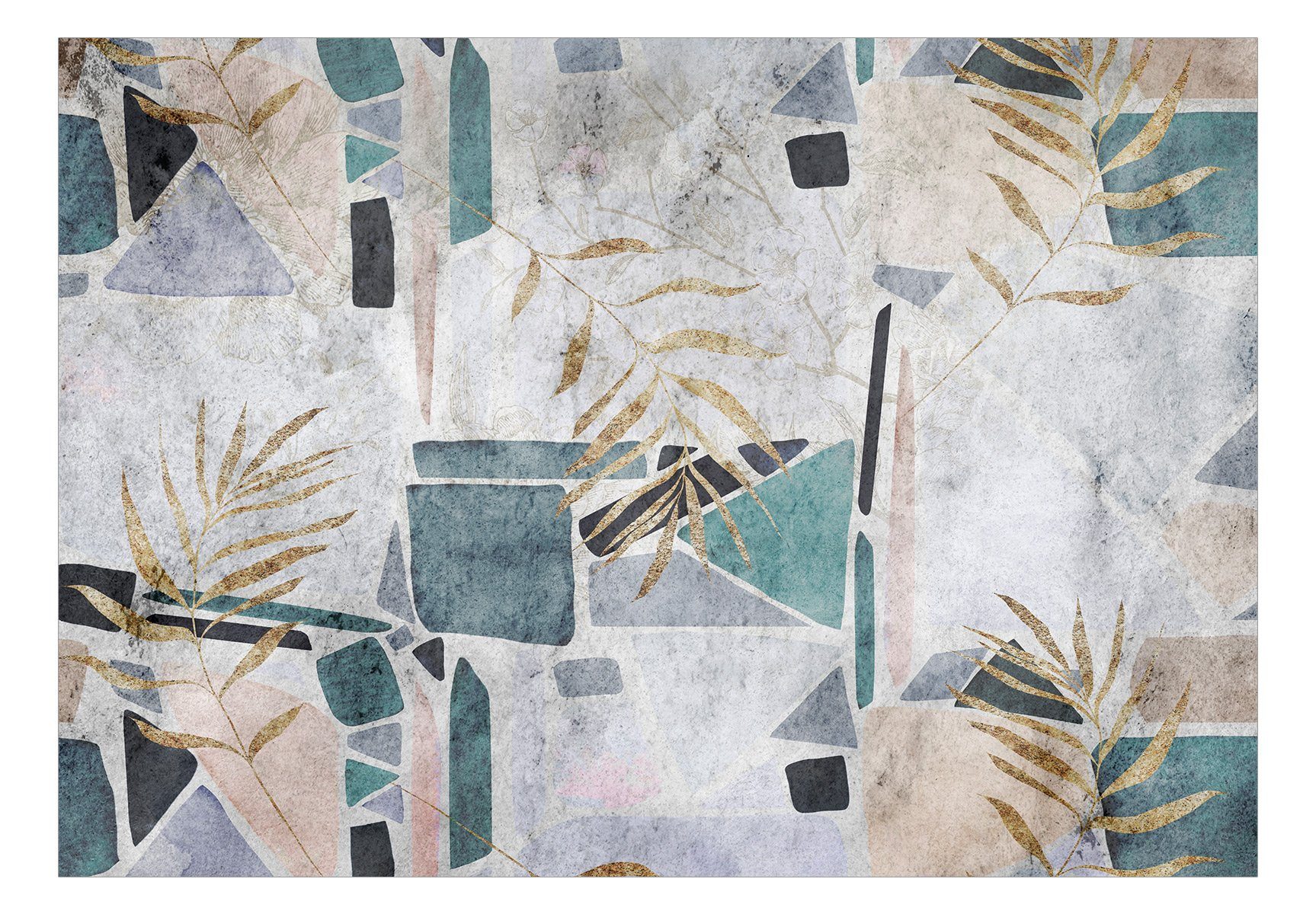 KUNSTLOFT Vliestapete Southern Design m, Mosaic 1x0.7 lichtbeständige halb-matt, Tapete