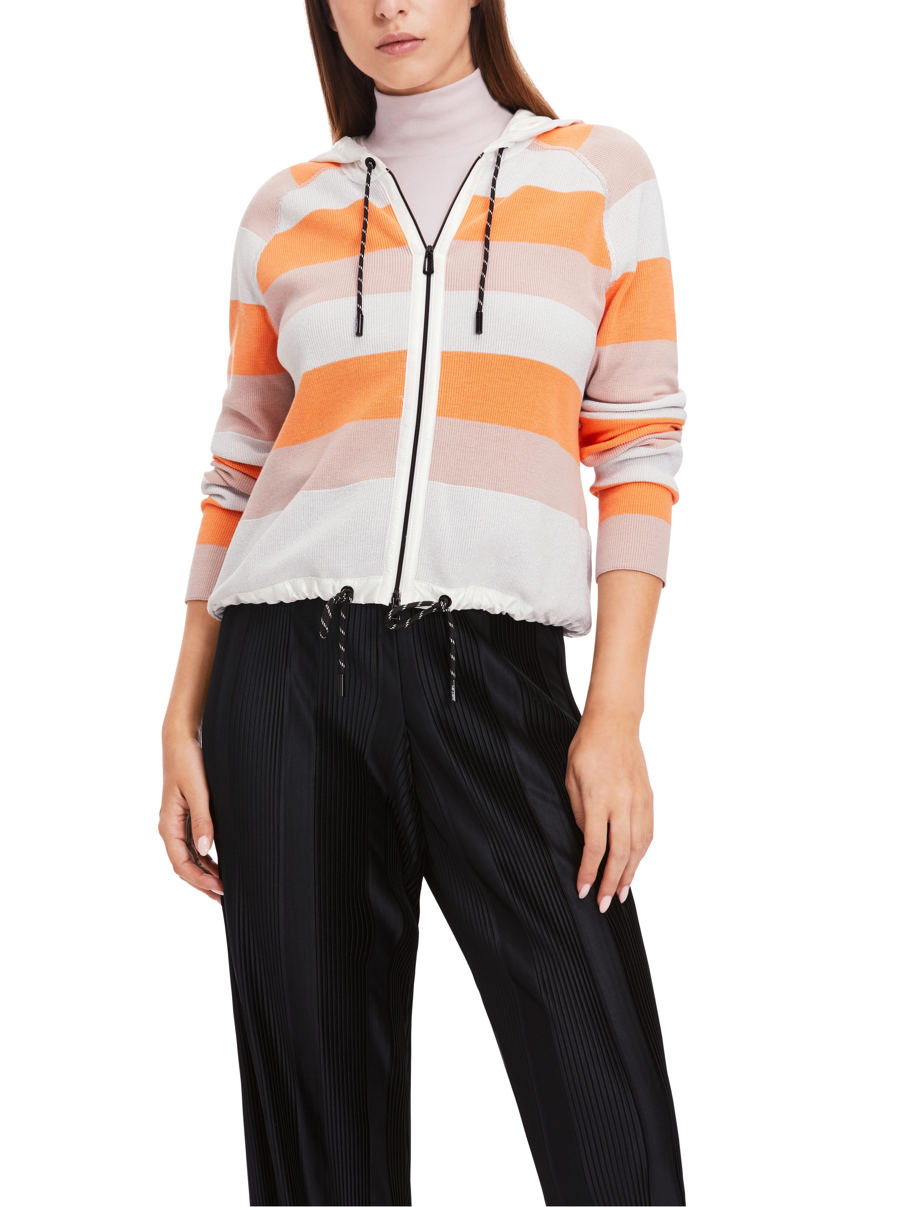 Kapuzenstrickjacke von Marc Cain Fit for Leo Premium Damenmode
