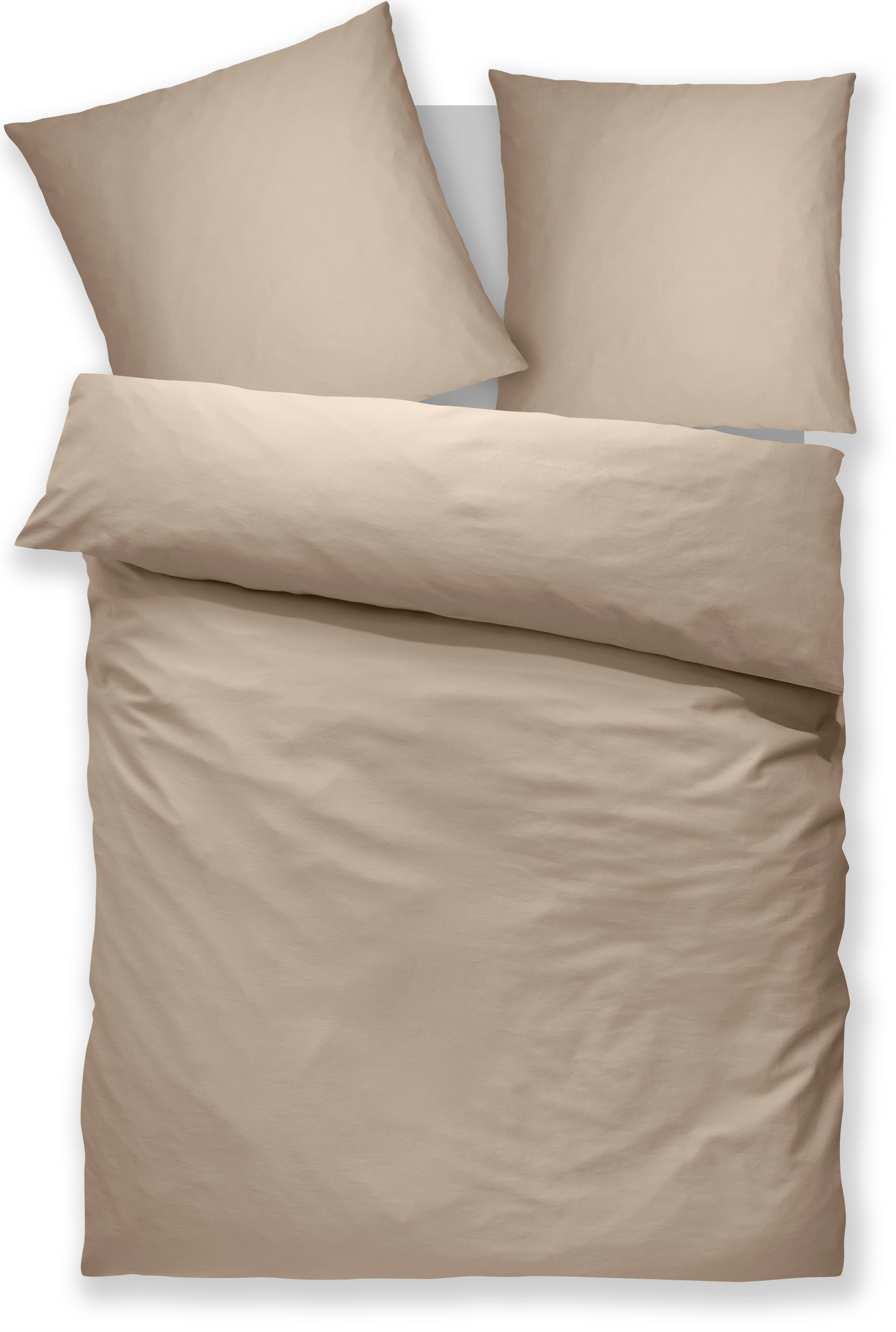 Home affaire Bettwäsche Luisa, Satin, 2 teilig, NEUHEIT: 100% Baumwolle, ab günstig online kaufen