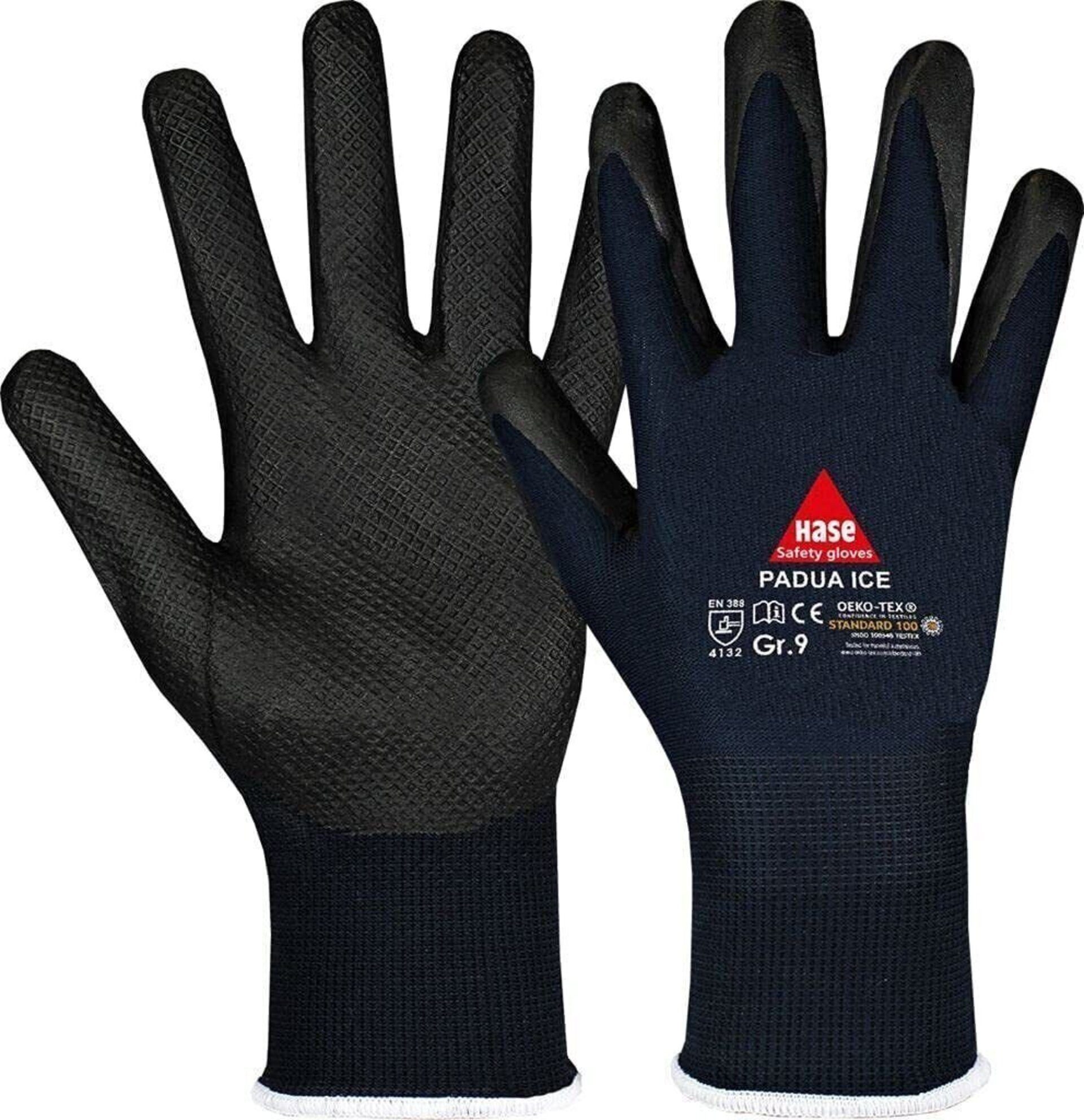 Arbeitshandschuhe 508660 Padua ice Montagehandschuh Nylon Nitrilschaum