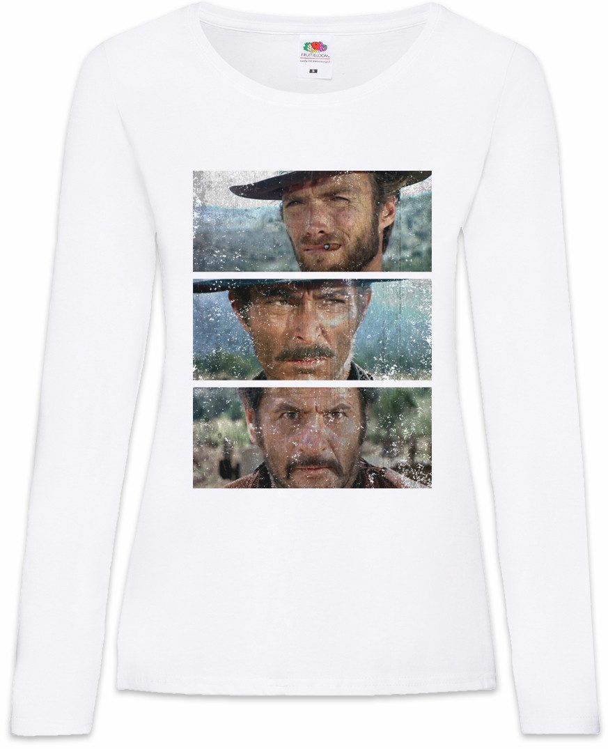 Urban Backwoods Langarmshirt The Good The Bad And The Ugly Damen Langarmshirt Italo Western Kult (1-tlg) USA Eastwood Cowboy US